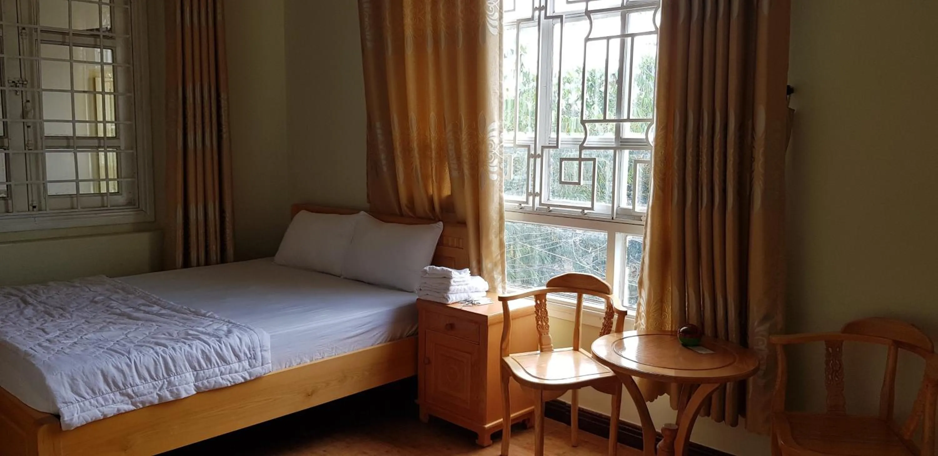 Bed in Hai Dang Hotel