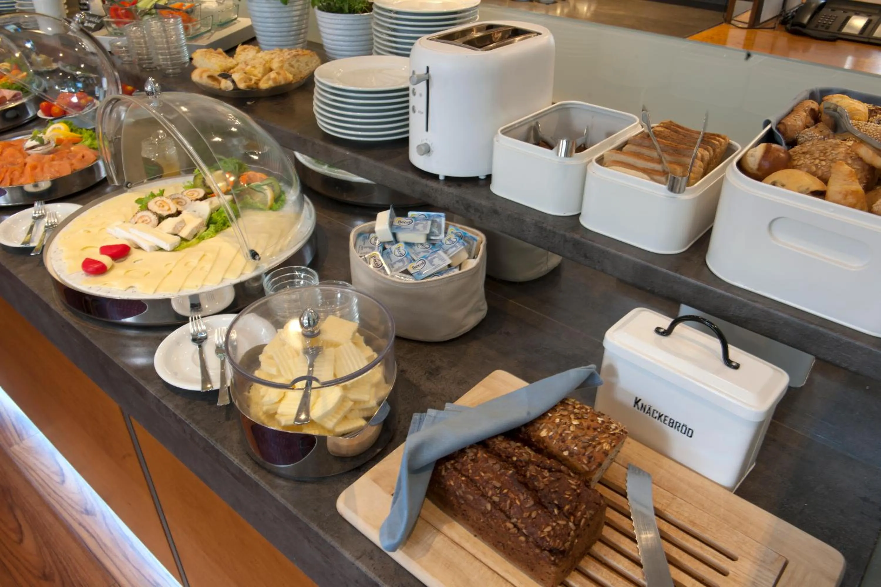 Breakfast in Hotel Am Stadtpark