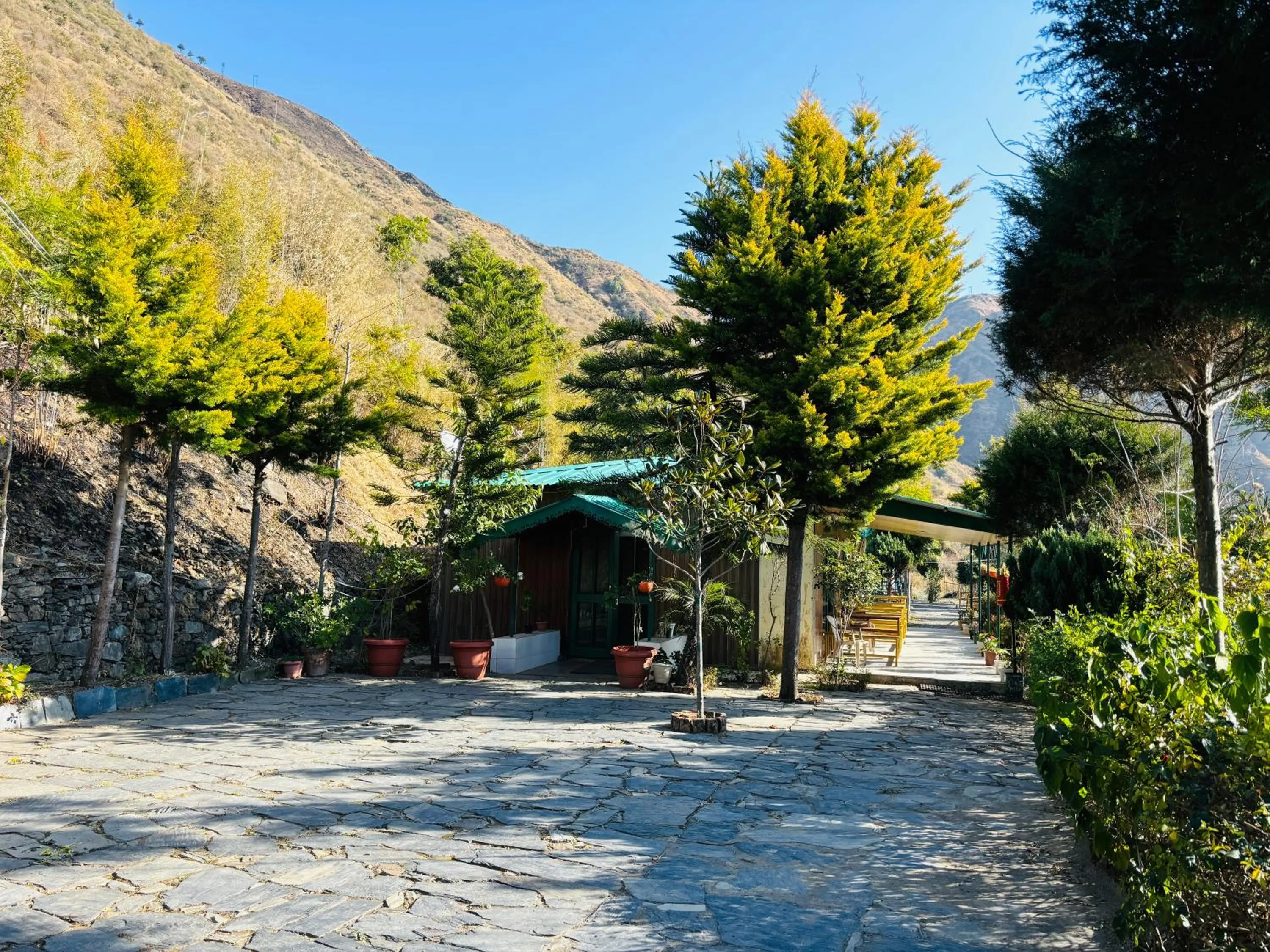 Mountain view in Room on the Roof, Viraatkhai-Chakrata, By Himalayan Eco Lodges