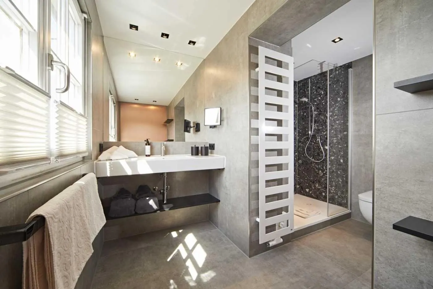 Bathroom, Bed in Hotel Rosenstock - Erwachsenenhotel - Adults only 15 plus