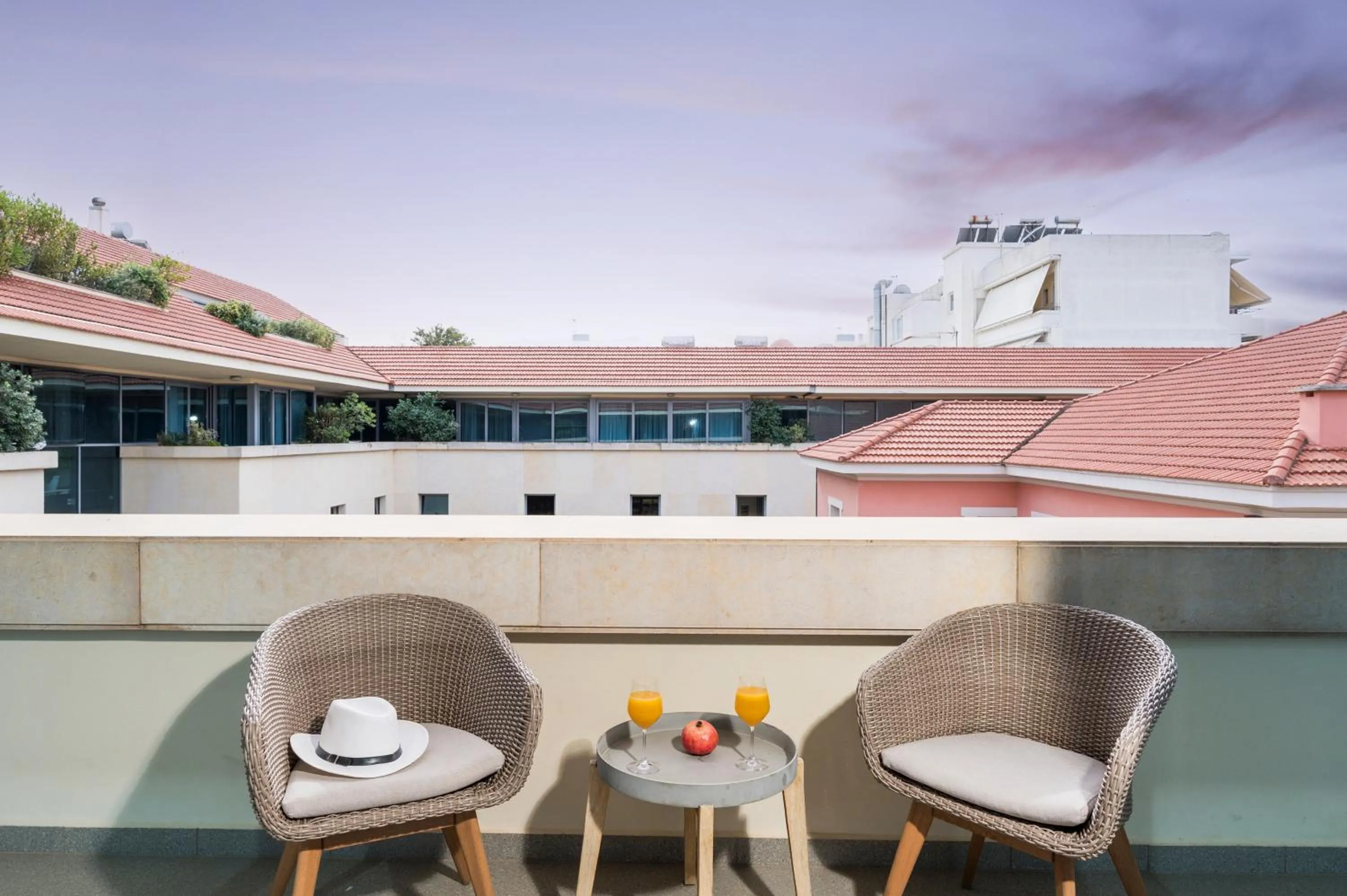 Balcony/Terrace in Trianon Luxury Apartments & Suites