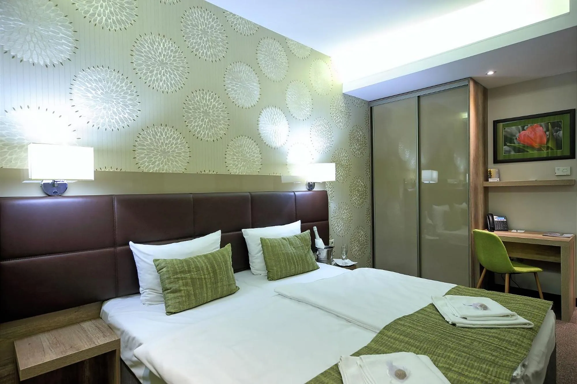 Bed in Nádas Tó Park Hotel