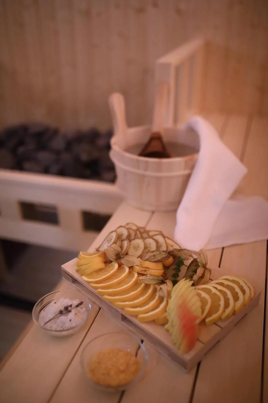 Sauna in Nádas Tó Park Hotel