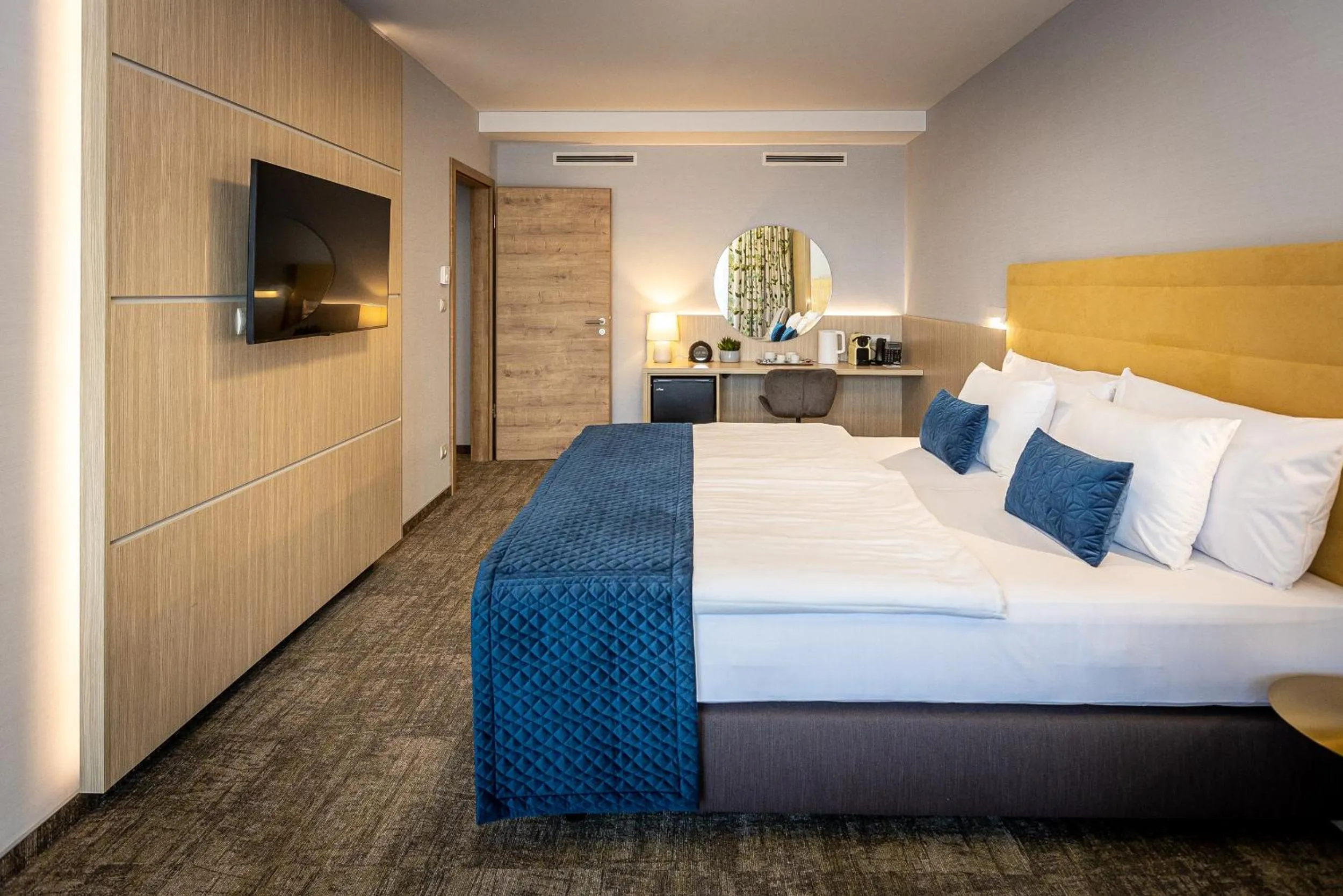 Bed in Nádas Tó Park Hotel