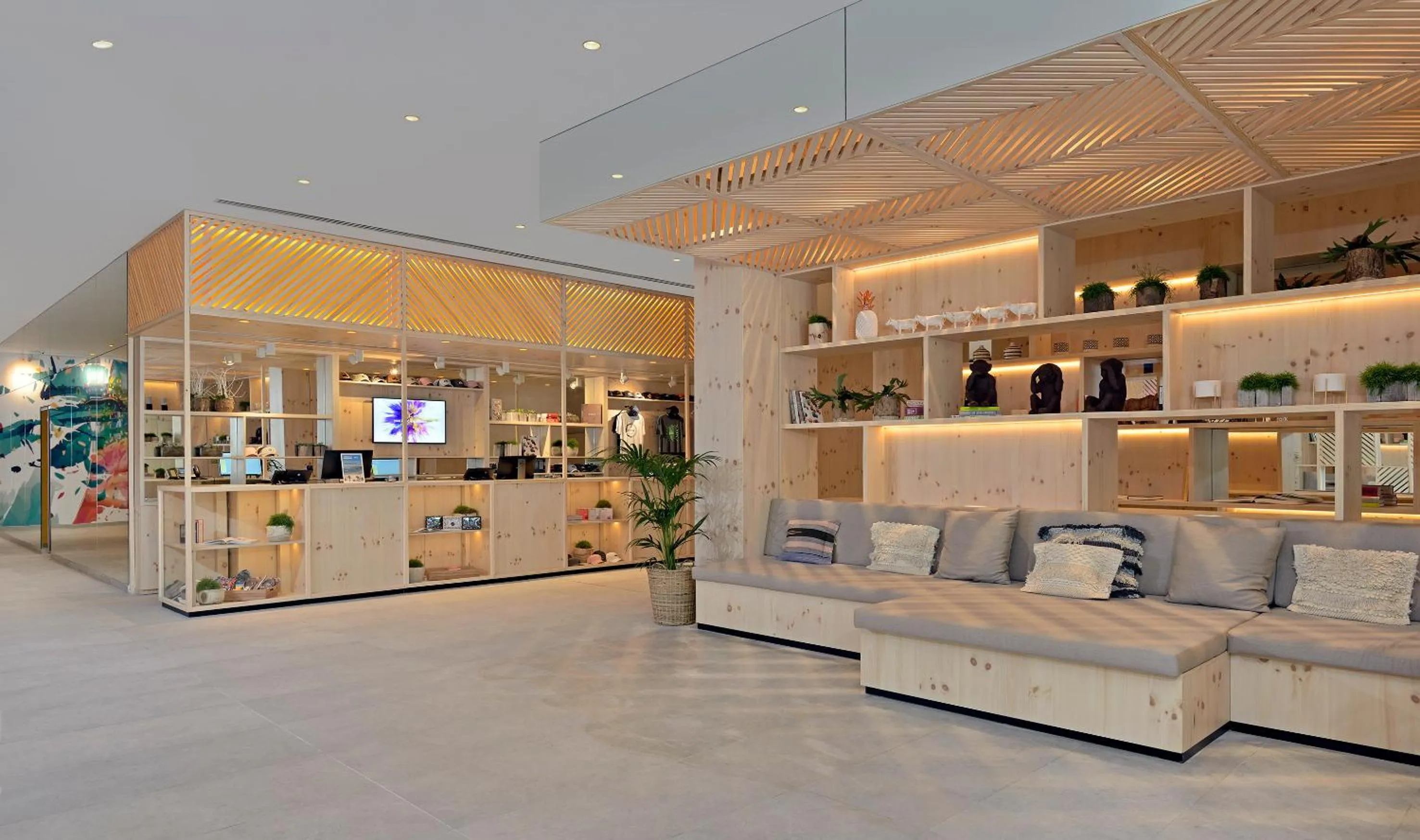 Lobby or reception in INNSiDE by Meliá Calviá Beach