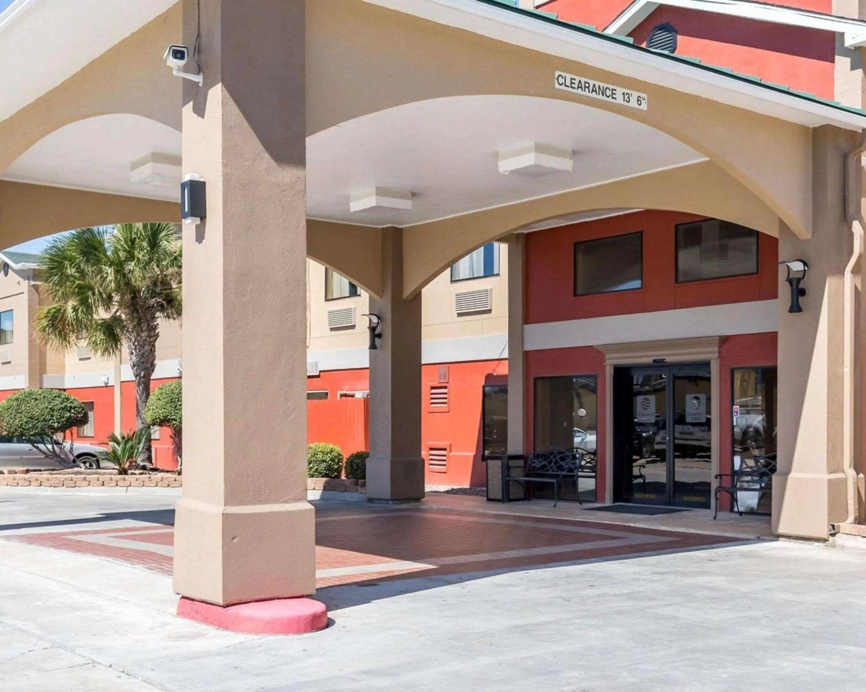 Property building in Econo Lodge Inn & Suites East Houston I-10