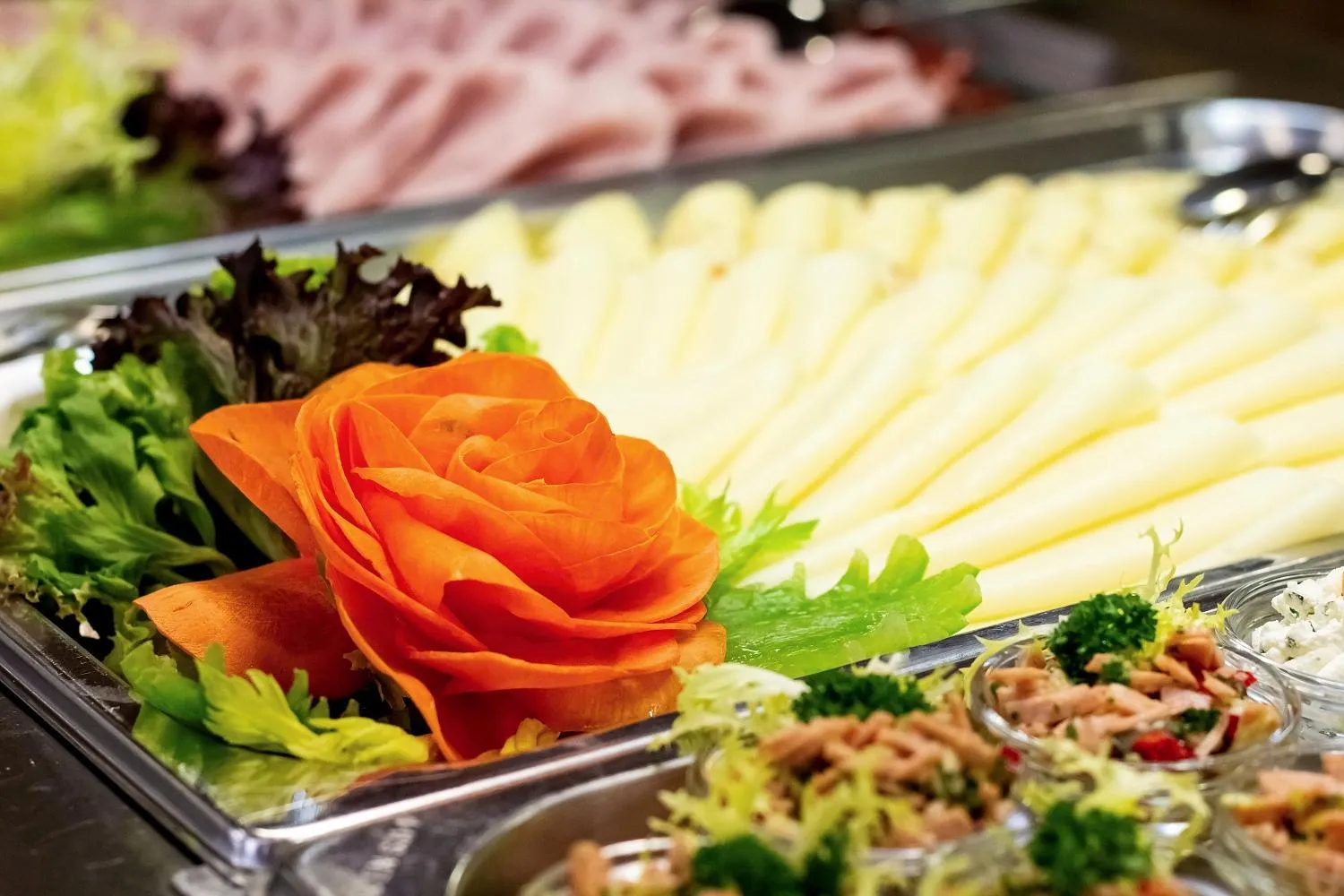 Buffet breakfast in Hotel DAP