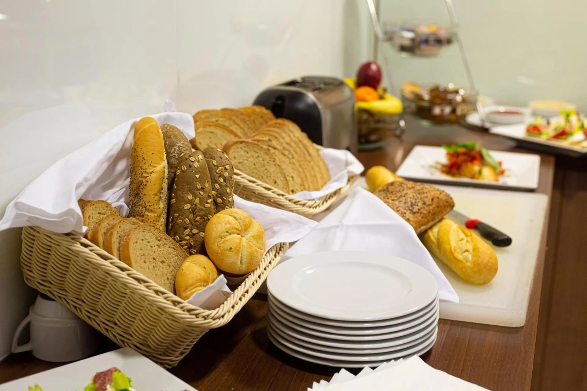 Buffet breakfast in Hotel DAP