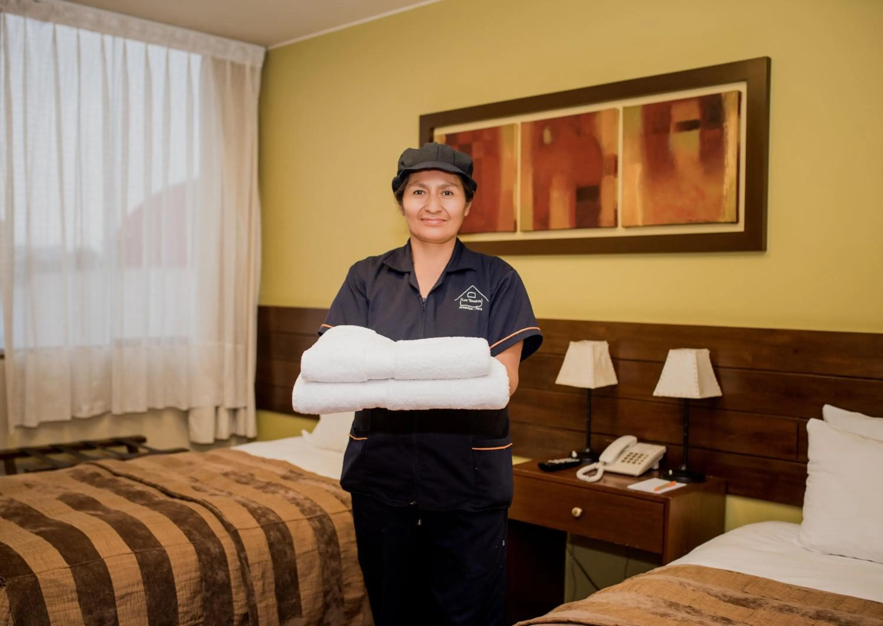 Staff, Bed in Hotel Los Tambos Boutique