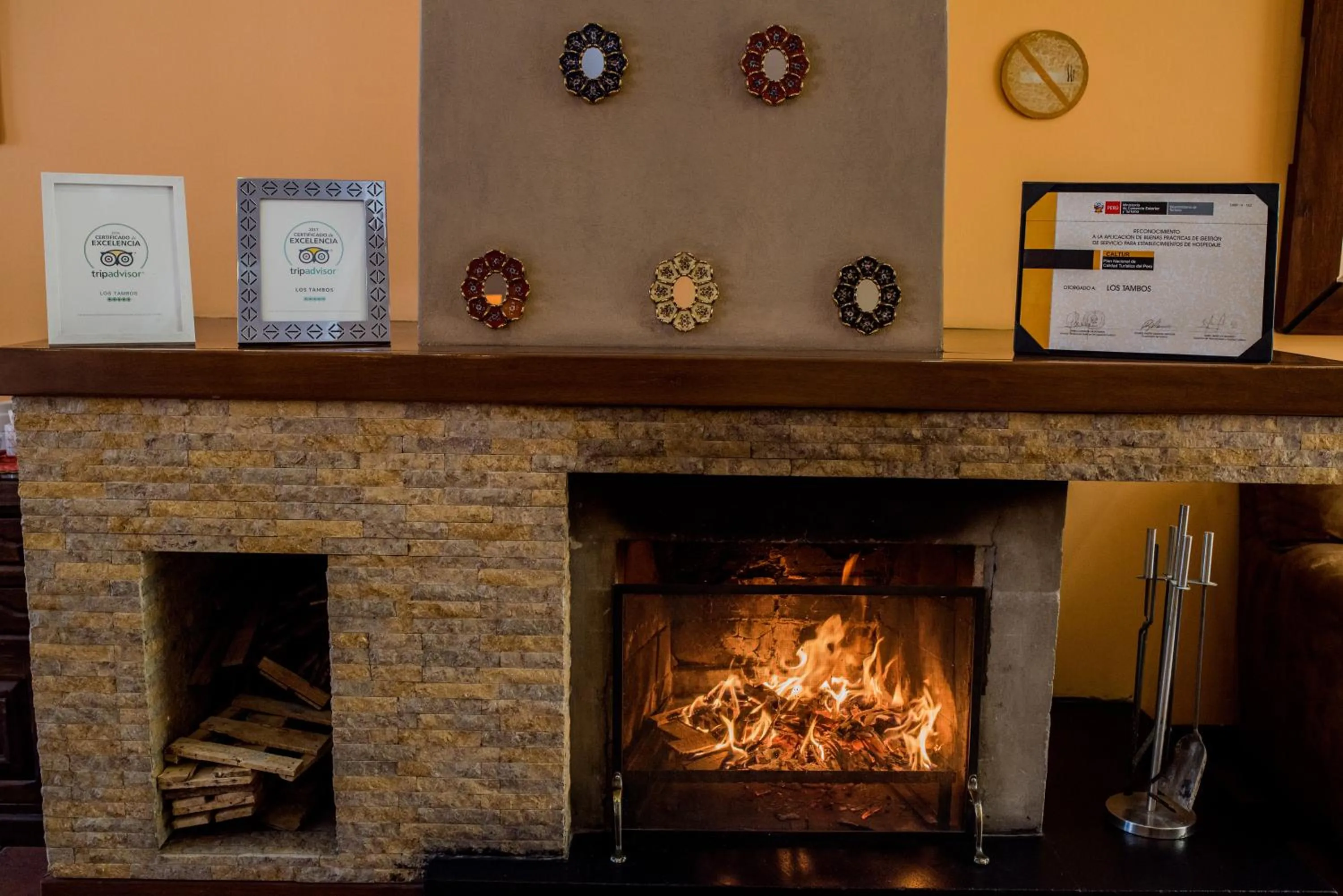 flat iron in Hotel Los Tambos Boutique