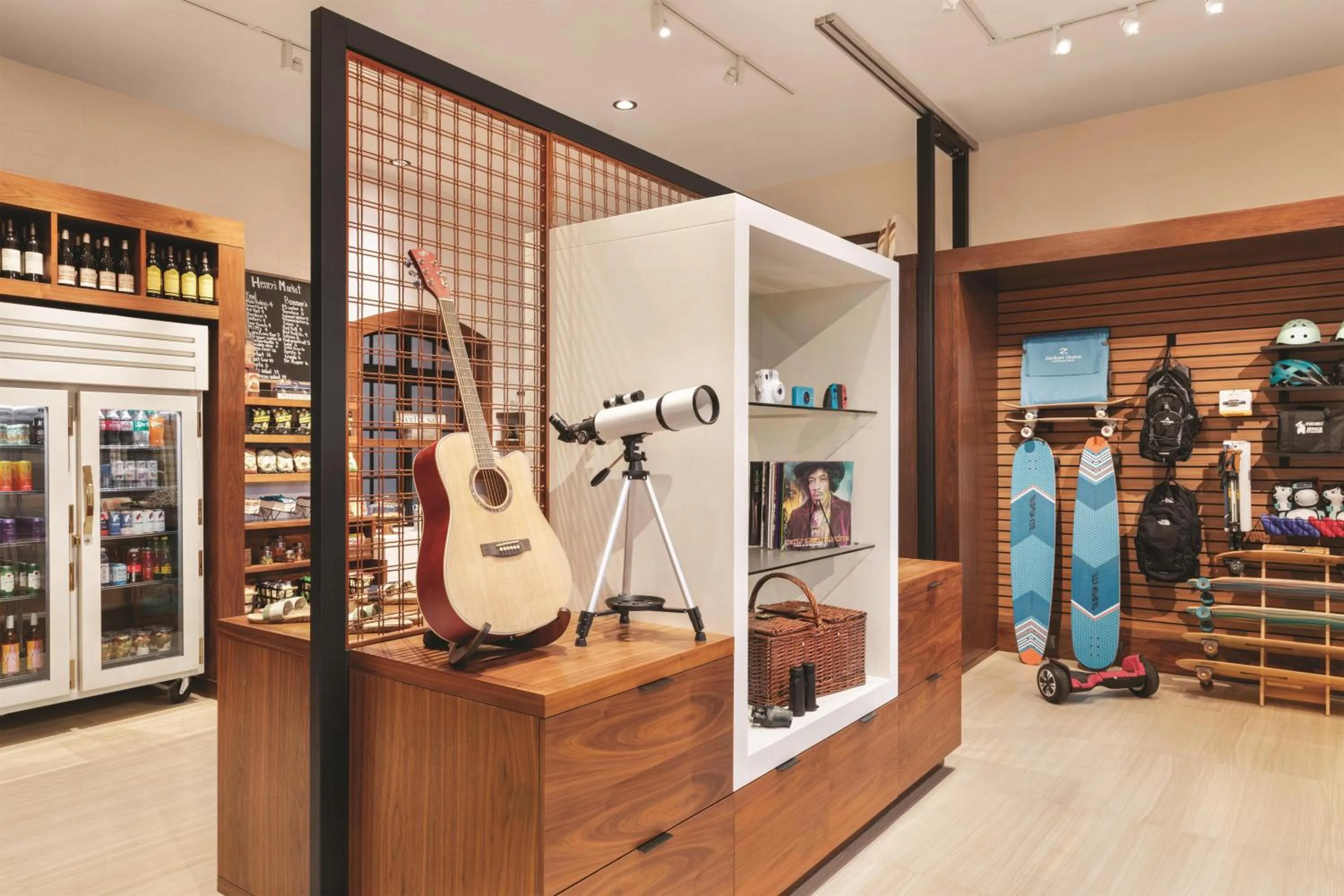 On-site shops in Zachari Dunes on Mandalay Beach, Curio Collection by Hilton