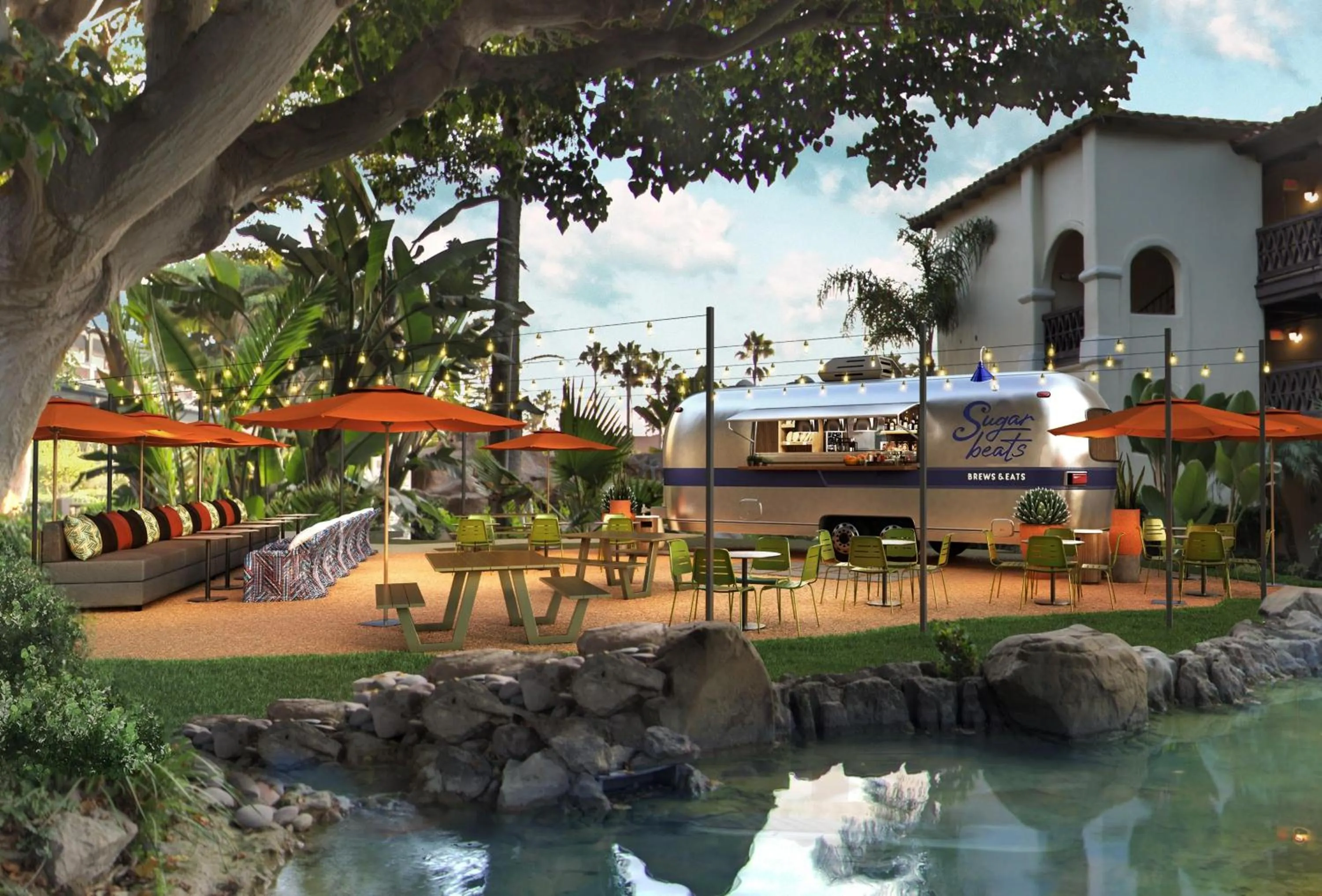 Restaurant/places to eat in Zachari Dunes on Mandalay Beach, Curio Collection by Hilton