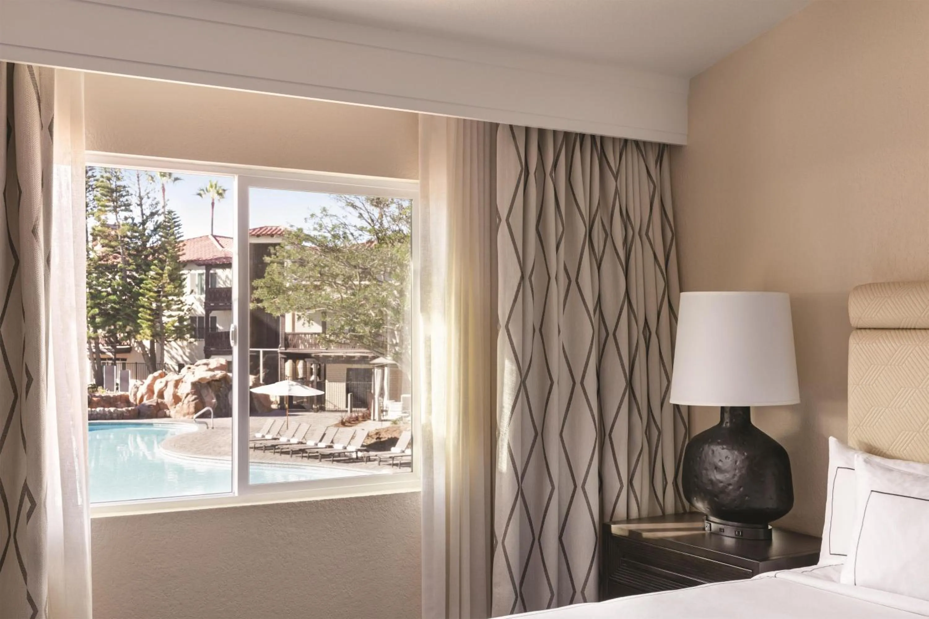 View (from property/room), Bed in Zachari Dunes on Mandalay Beach, Curio Collection by Hilton