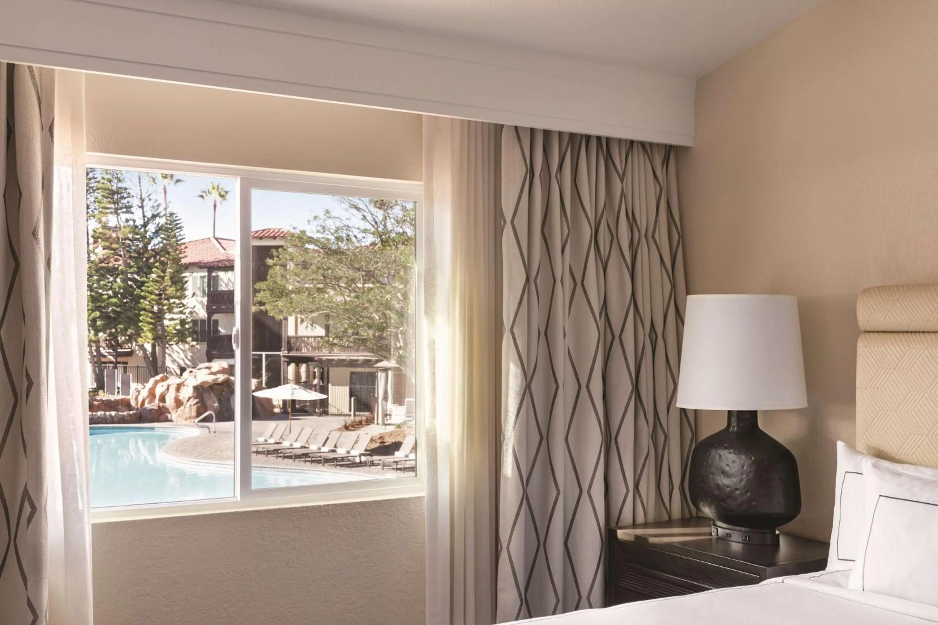 View (from property/room), Bed in Zachari Dunes on Mandalay Beach, Curio Collection by Hilton