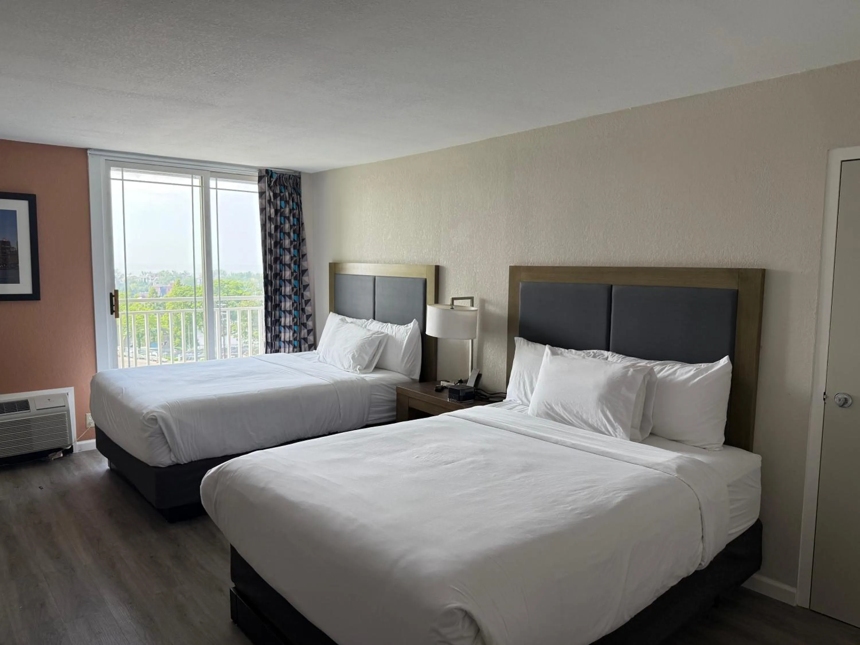 Bed in Silver Beach Hotel