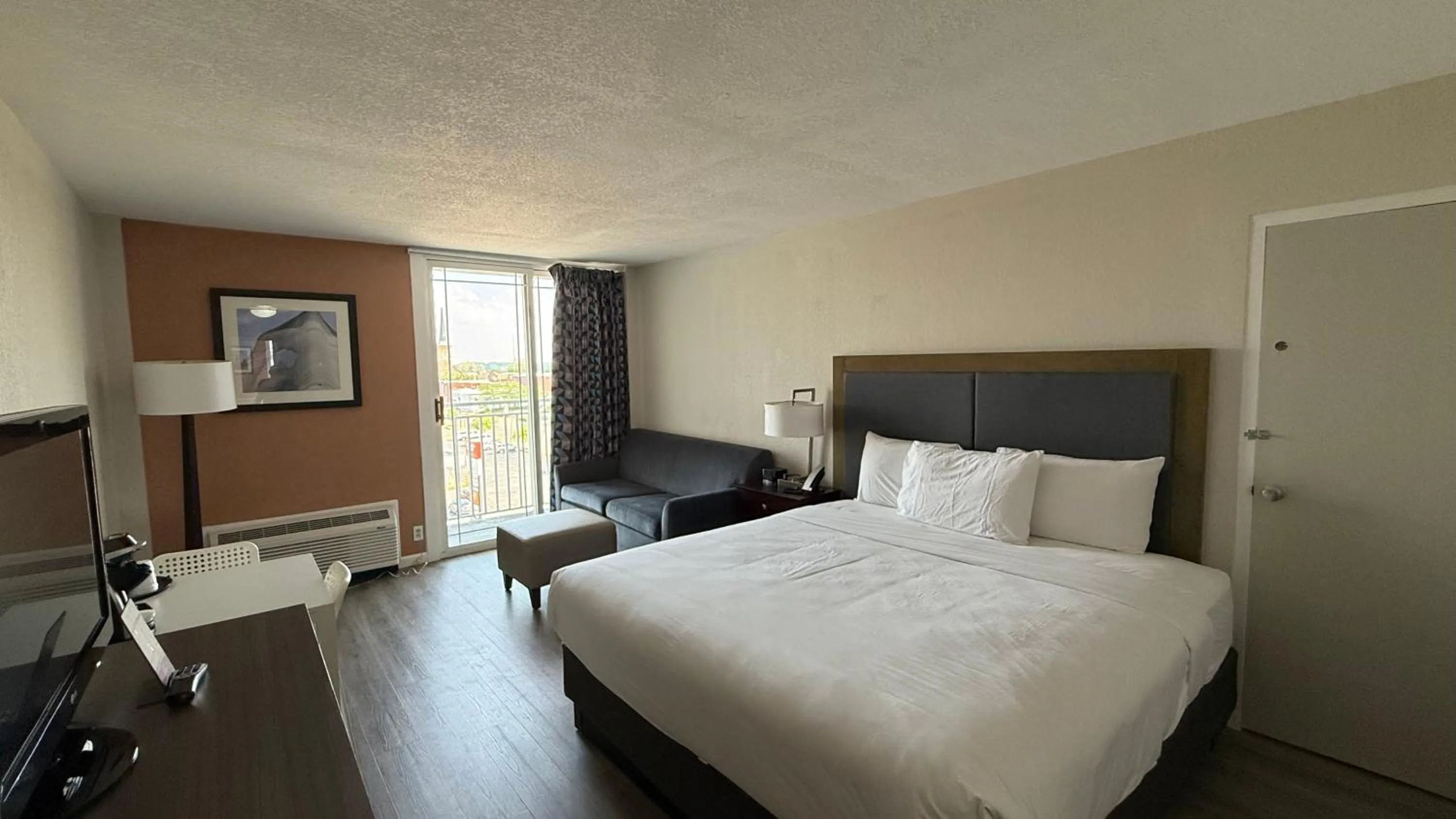 Bed in Silver Beach Hotel