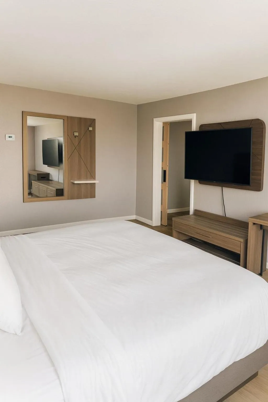 Bed in Silver Beach Hotel