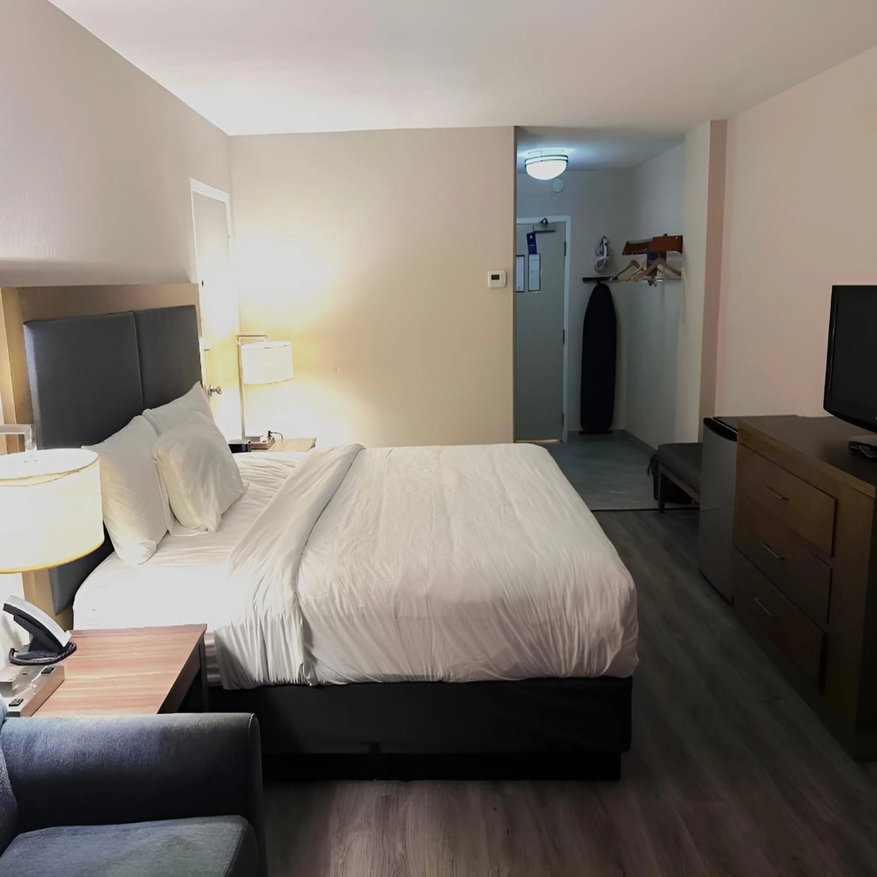 Bed in Silver Beach Hotel