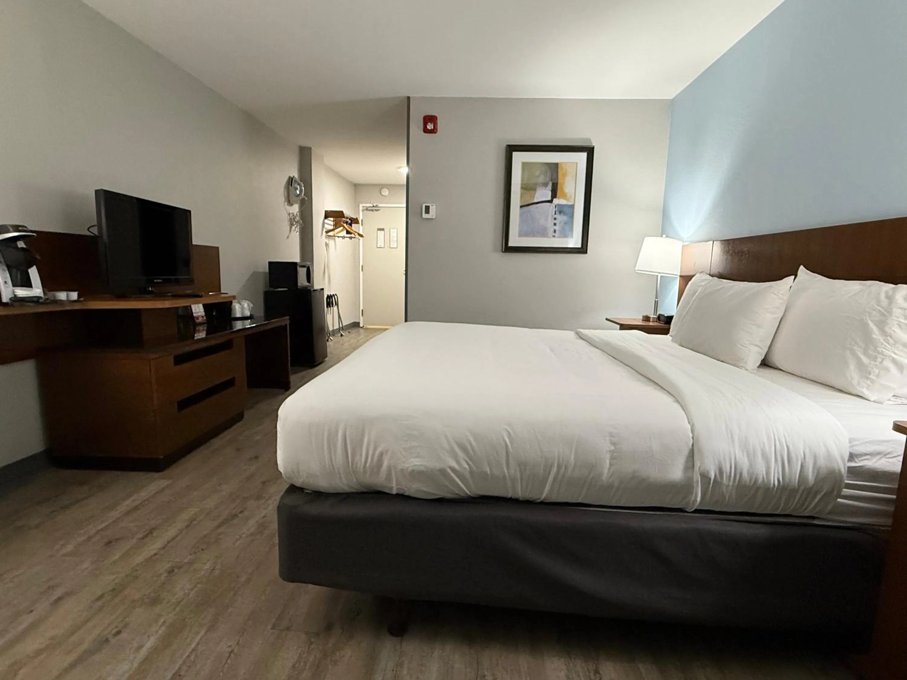 Bed in Silver Beach Hotel