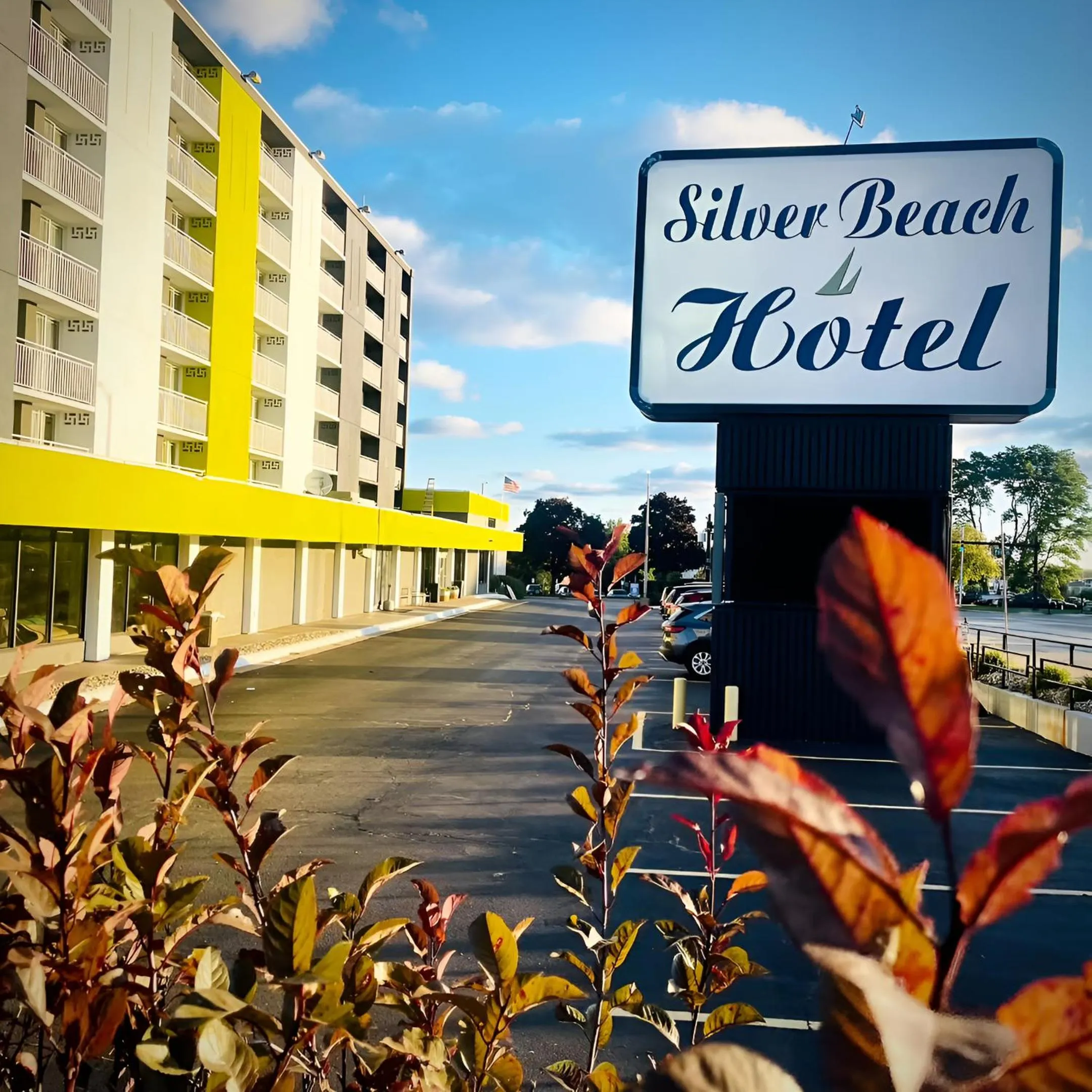 Property building in Silver Beach Hotel