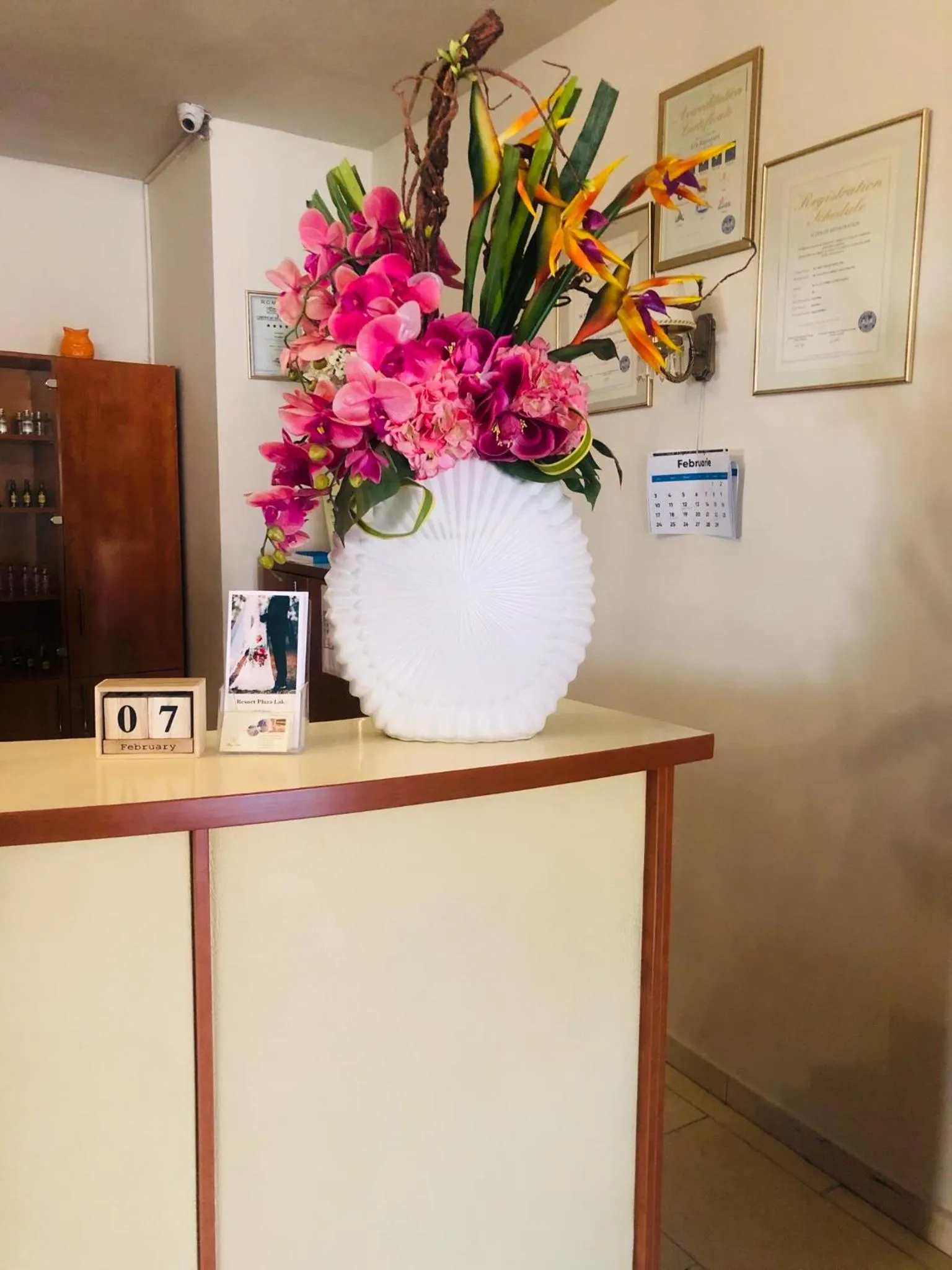 Lobby or reception in Hotel Plaza