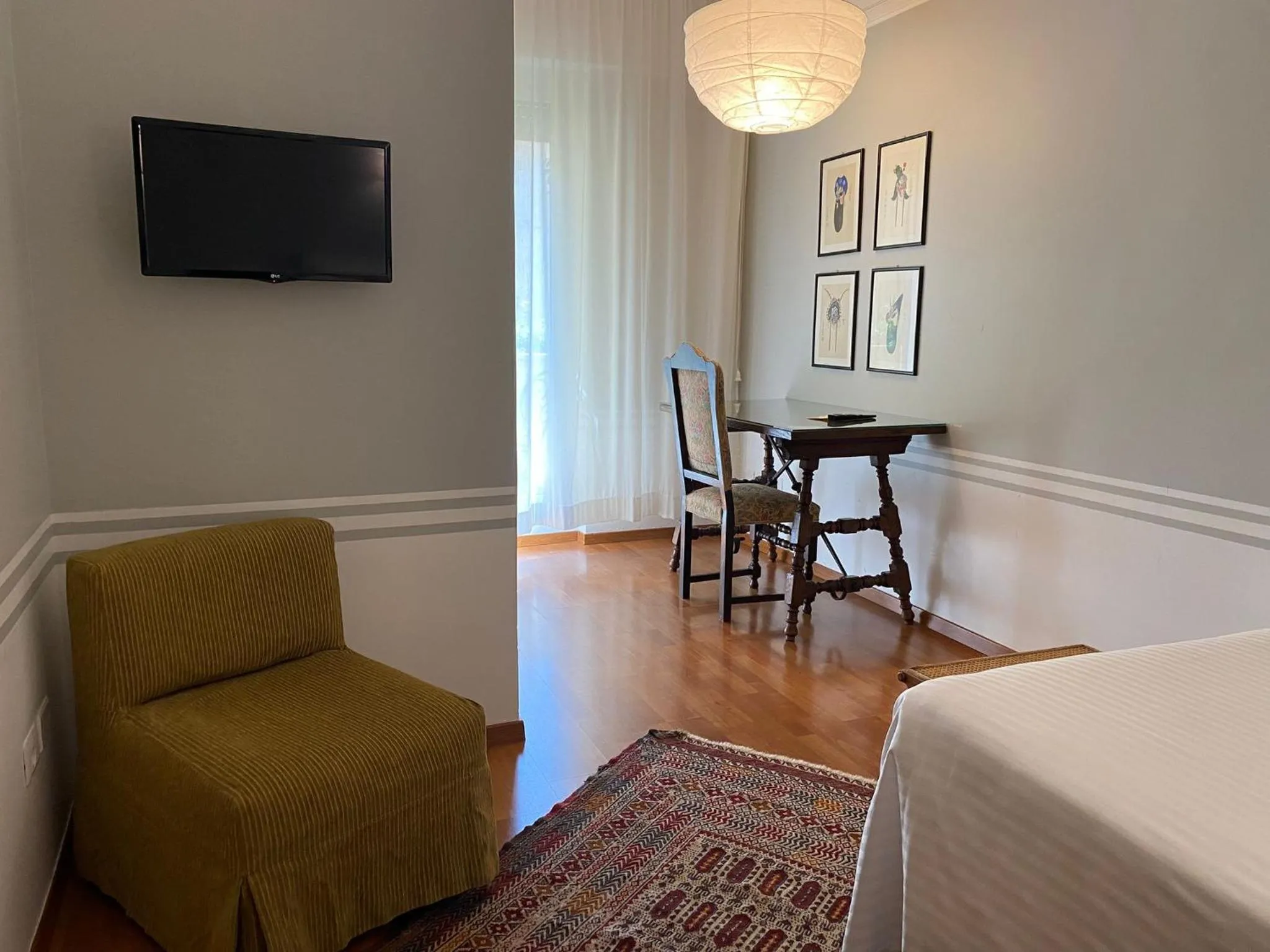 Bed in Hotel Lancelot