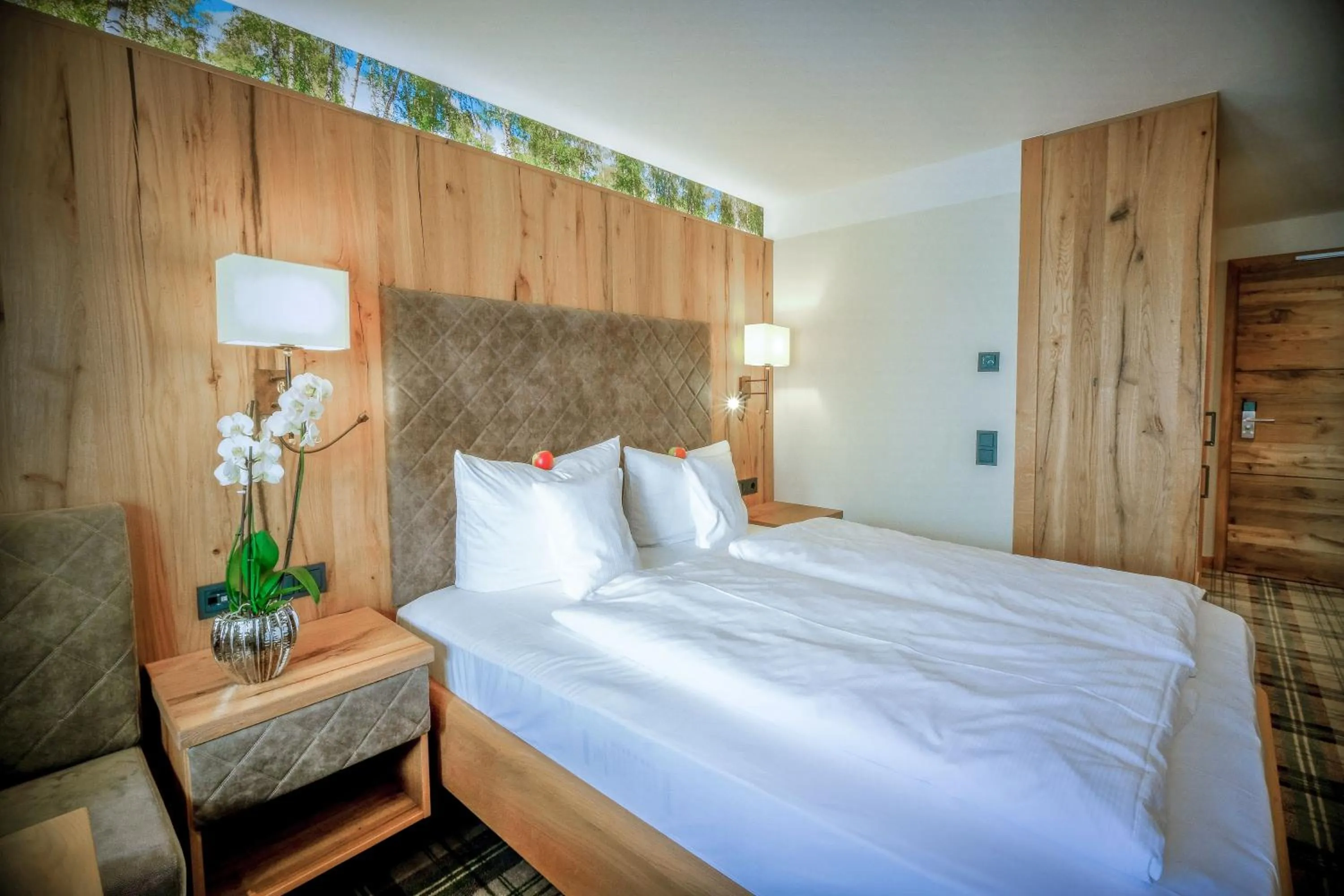 Photo of the whole room, Bed in Natur- & Wellnesshotel Brunner Hof