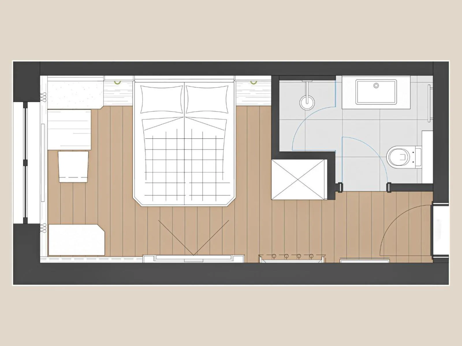 Floor plan in Natur- & Wellnesshotel Brunner Hof