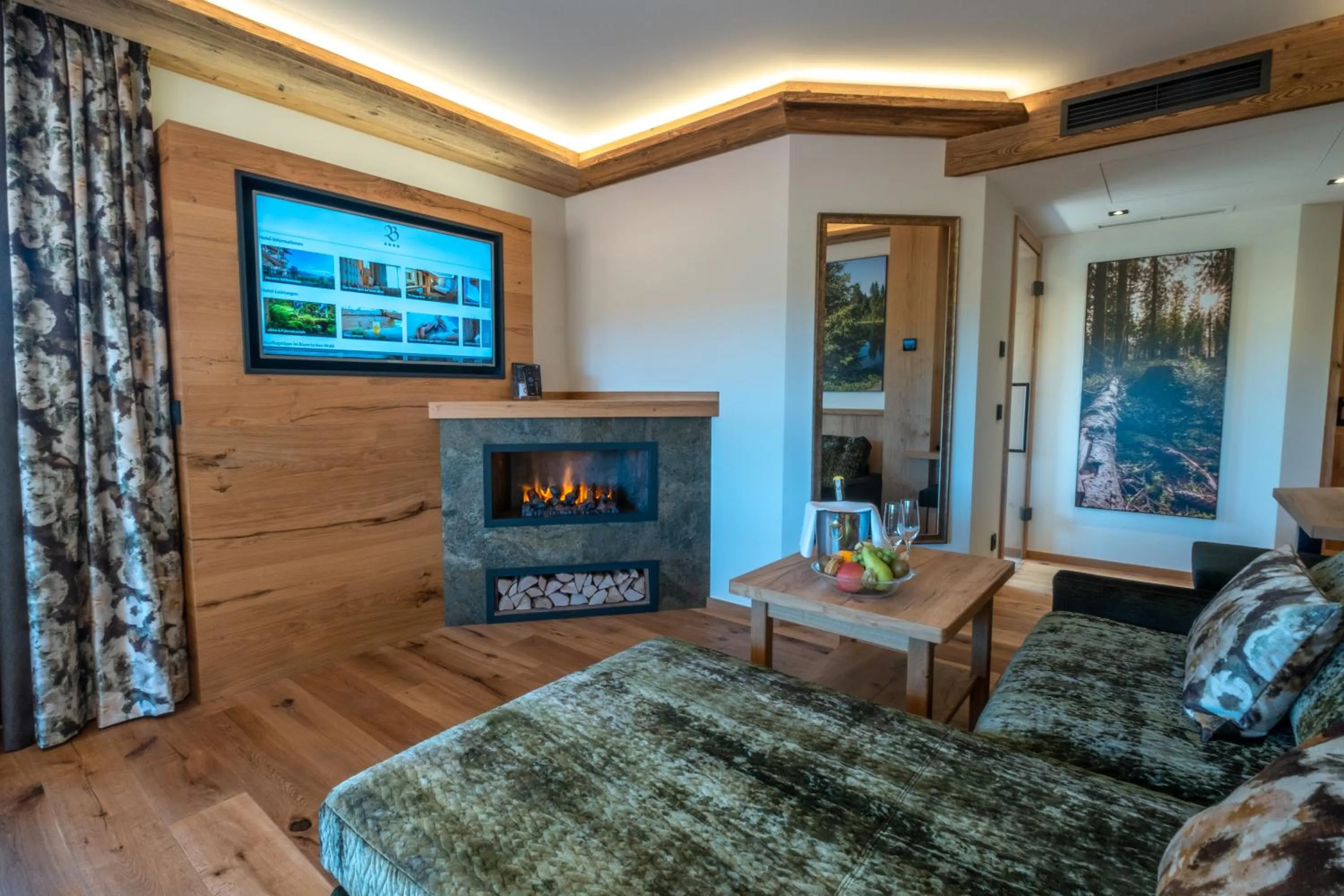 Photo of the whole room, Bed in Natur- & Wellnesshotel Brunner Hof