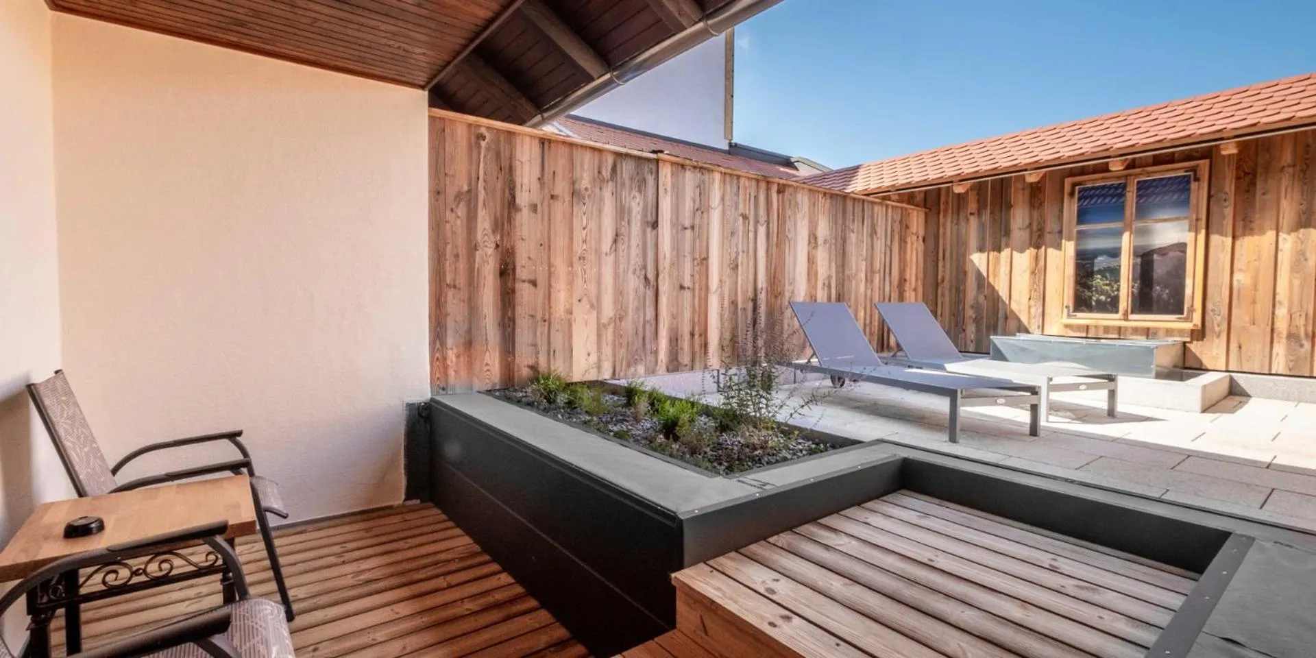 Balcony/Terrace in Natur- & Wellnesshotel Brunner Hof