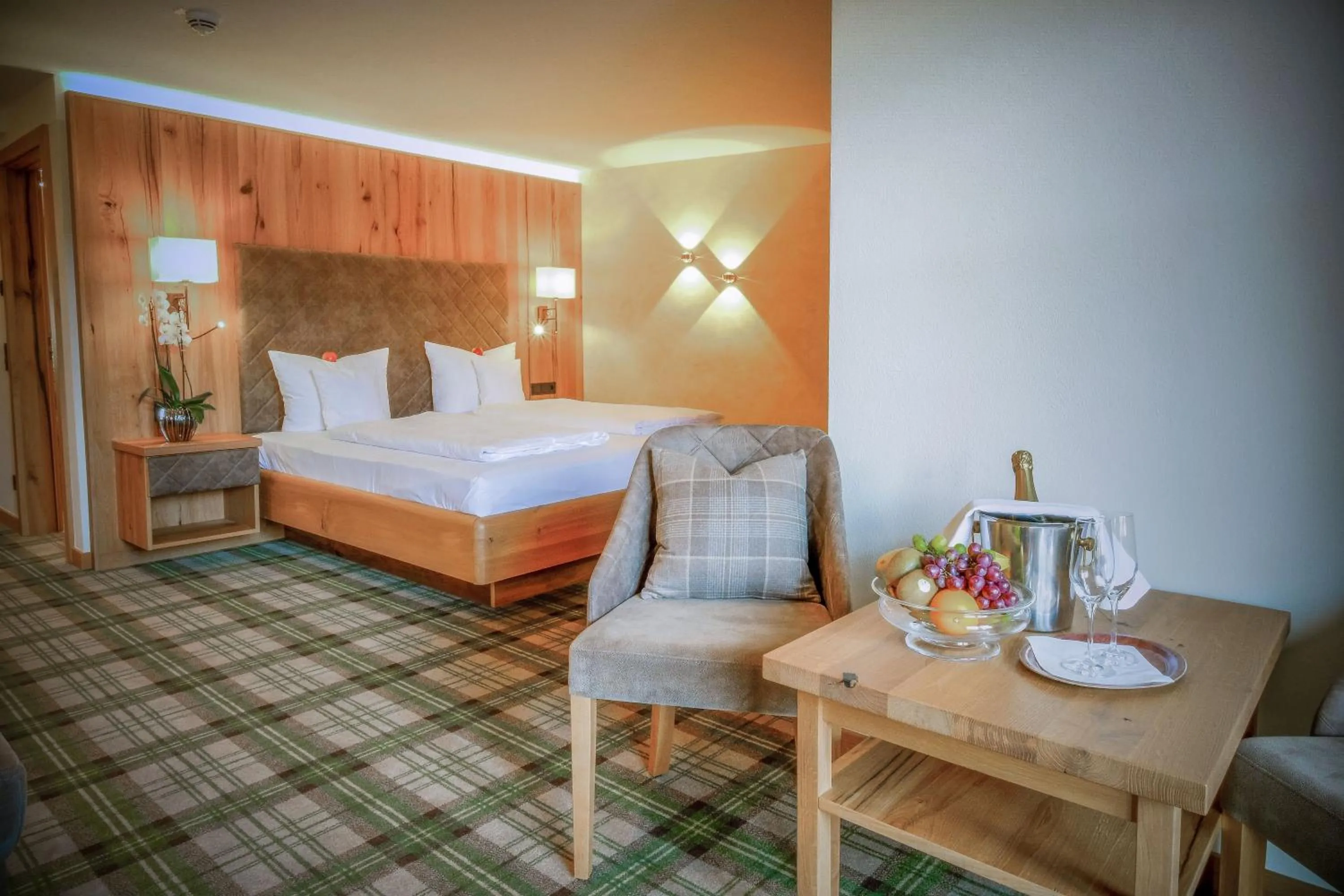 Photo of the whole room, Bed in Natur- & Wellnesshotel Brunner Hof