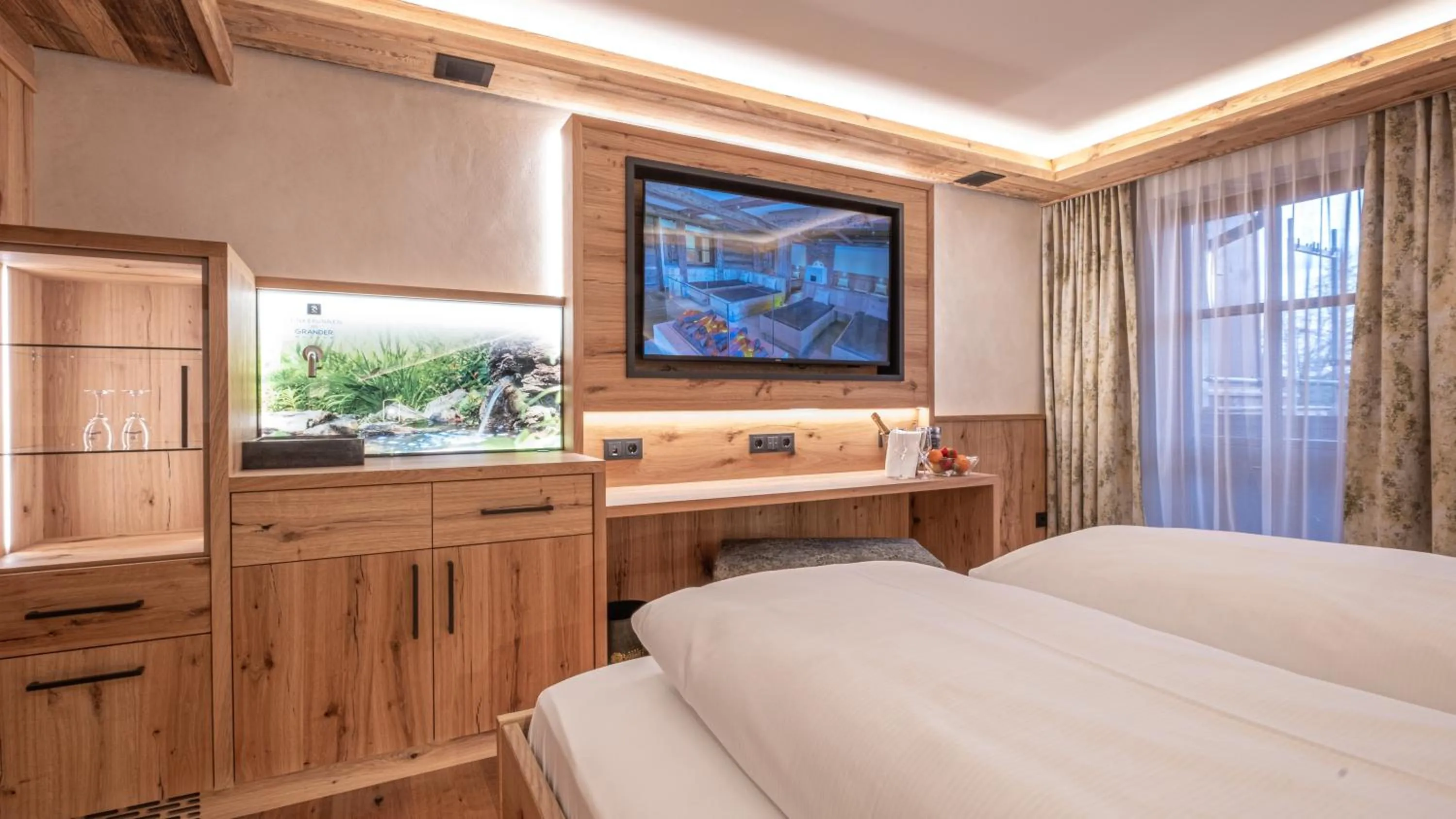 Photo of the whole room, Bed in Natur- & Wellnesshotel Brunner Hof