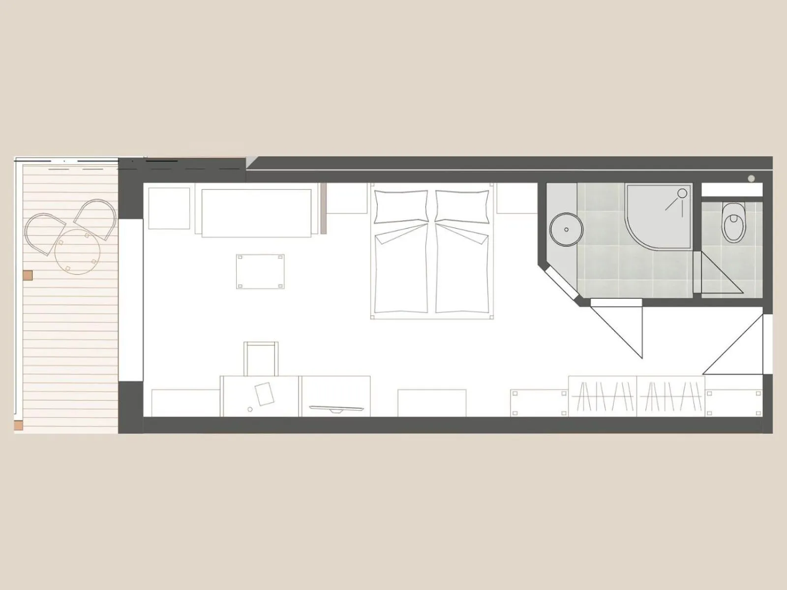 Floor plan in Natur- & Wellnesshotel Brunner Hof