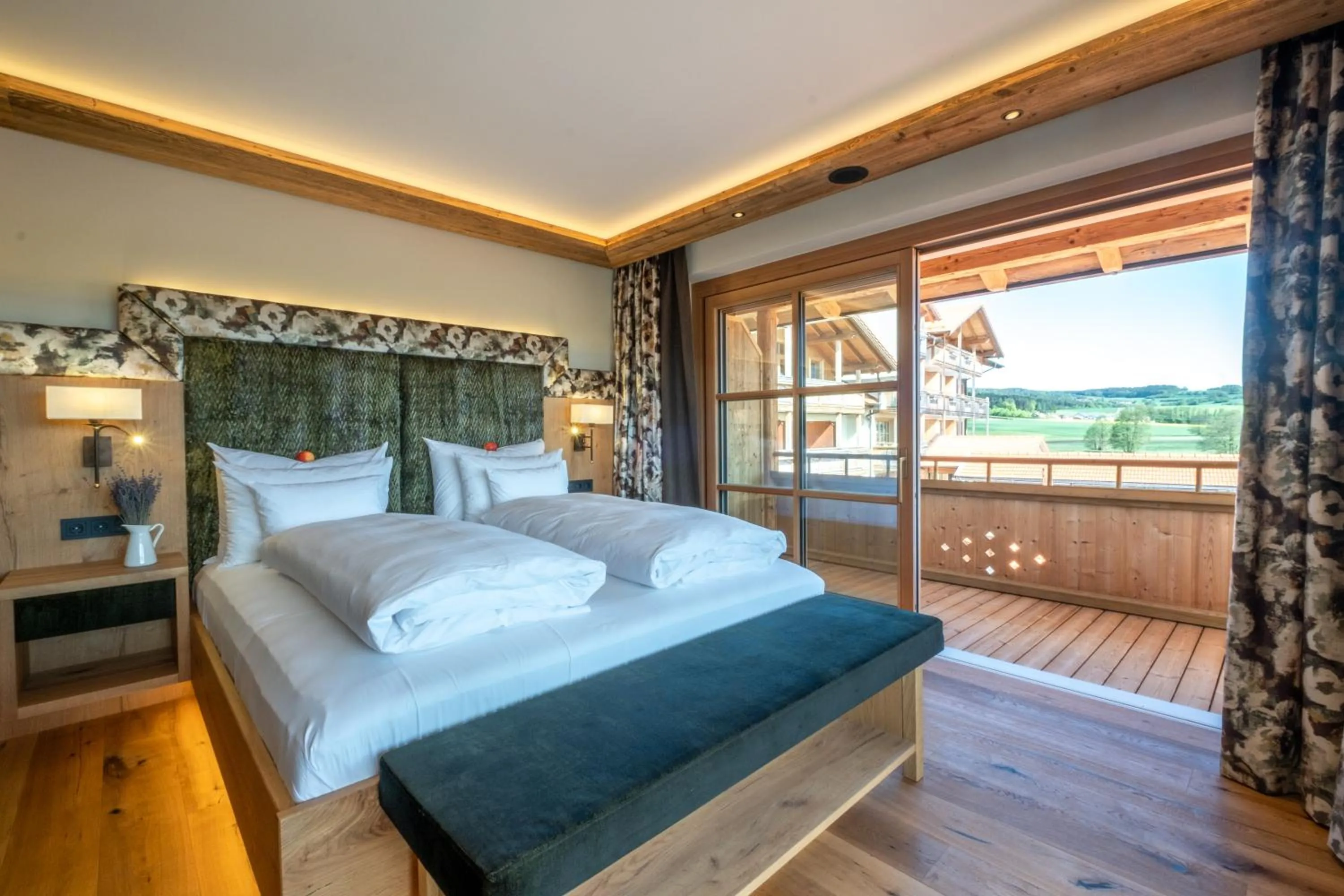 Photo of the whole room, Bed in Natur- & Wellnesshotel Brunner Hof