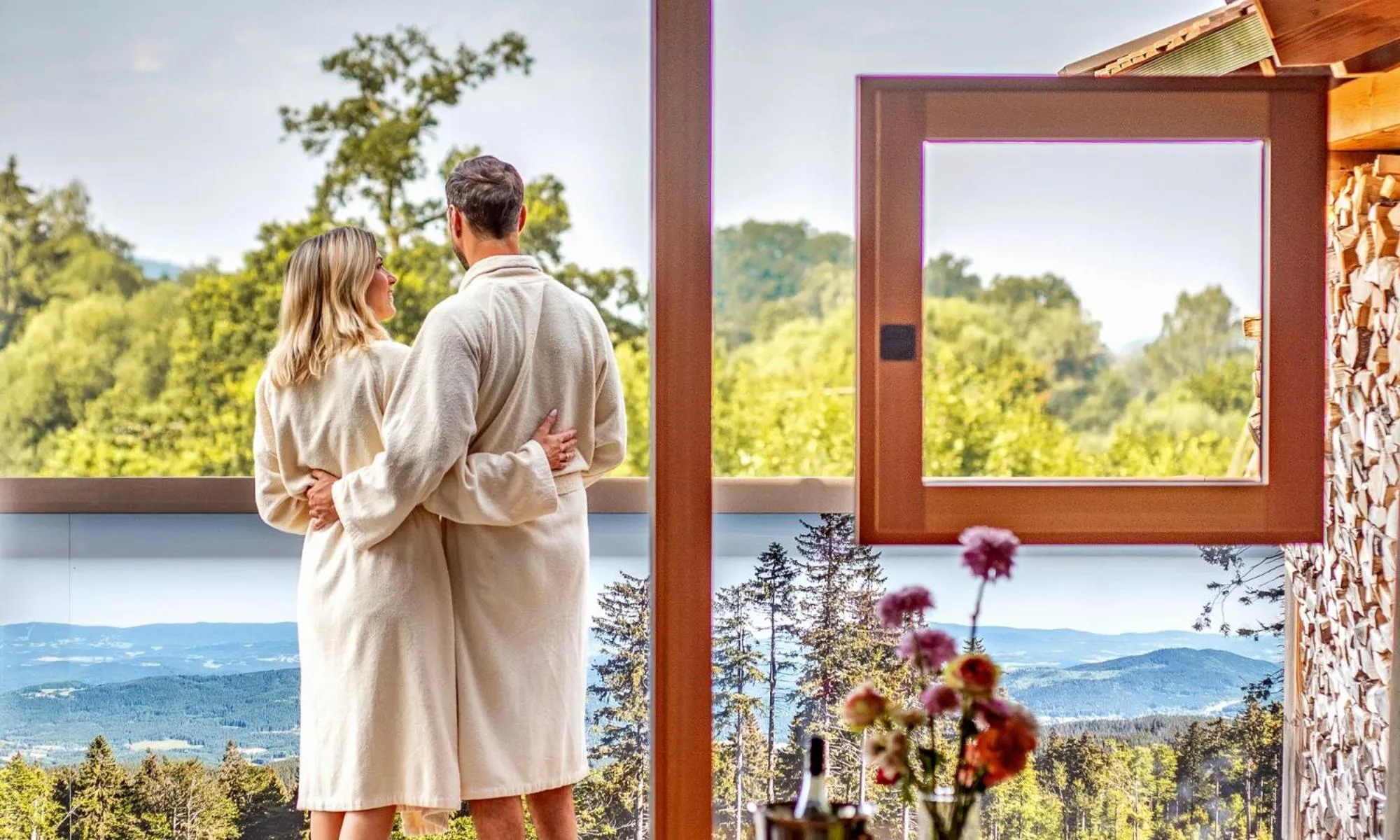 Balcony/Terrace in Natur- & Wellnesshotel Brunner Hof