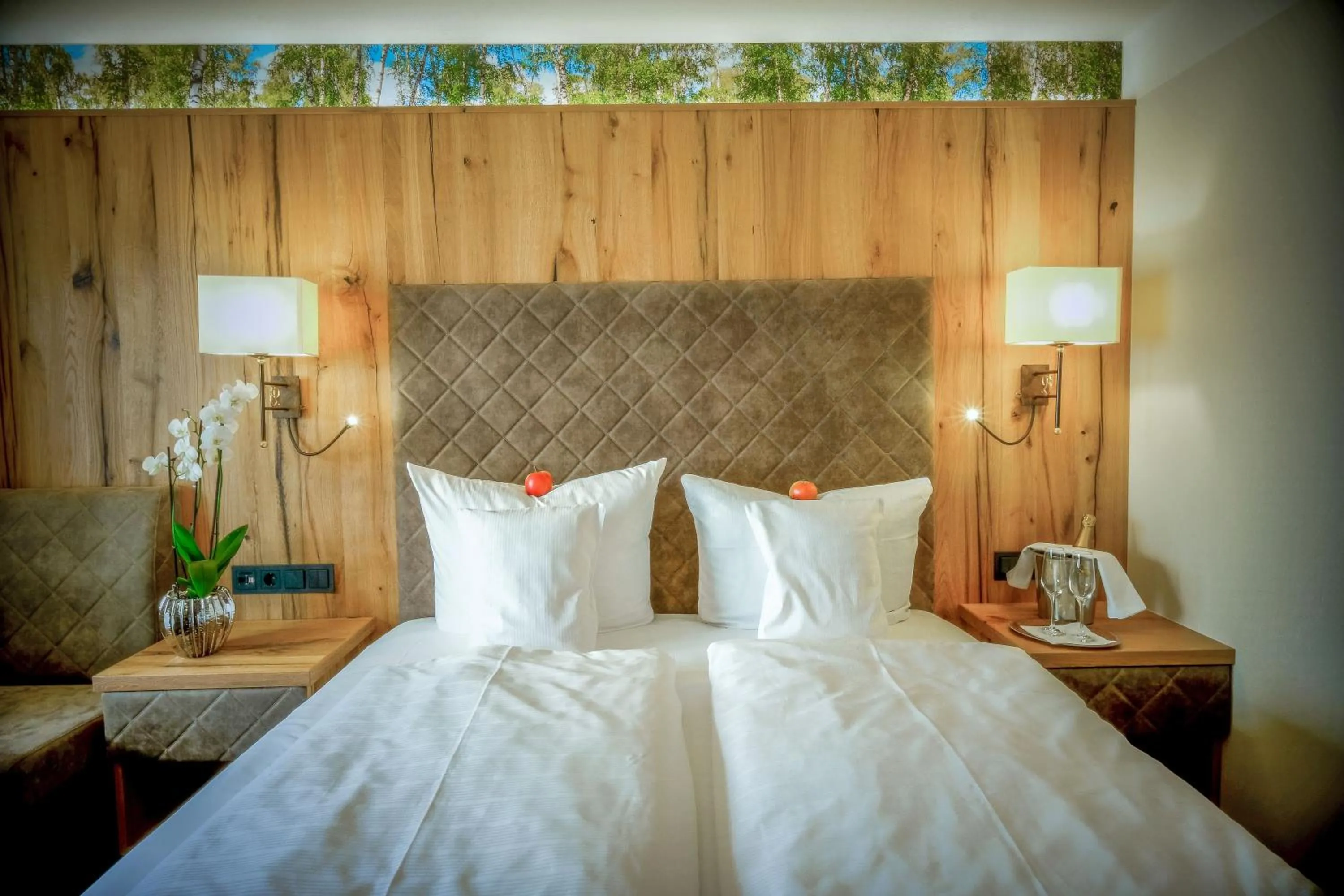 Photo of the whole room, Bed in Natur- & Wellnesshotel Brunner Hof