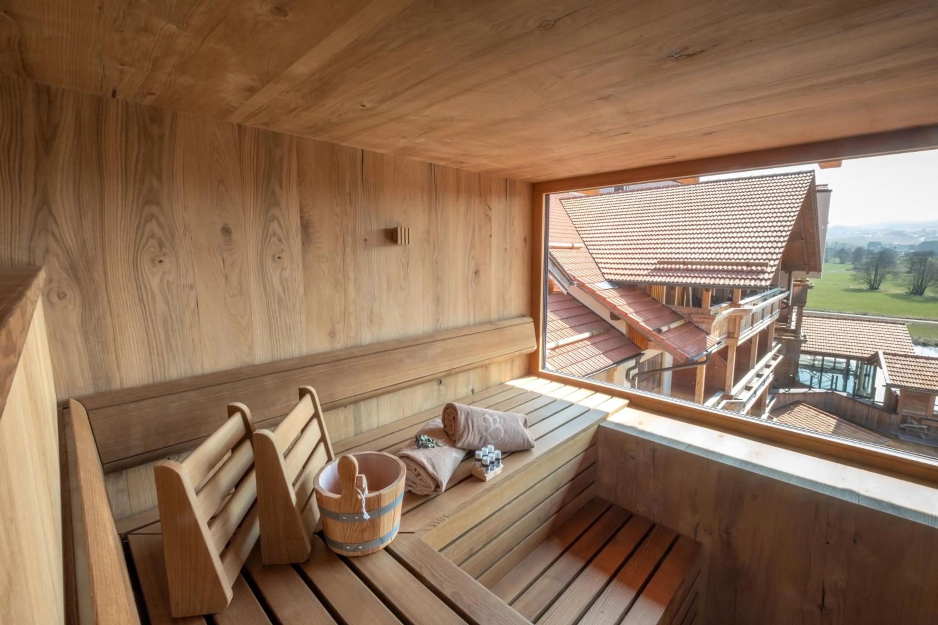 Sauna in Natur- & Wellnesshotel Brunner Hof