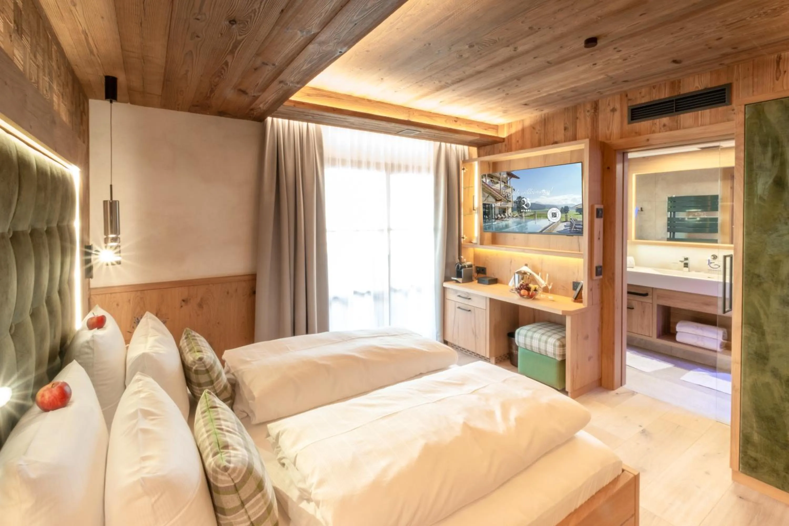 Photo of the whole room, Bed in Natur- & Wellnesshotel Brunner Hof