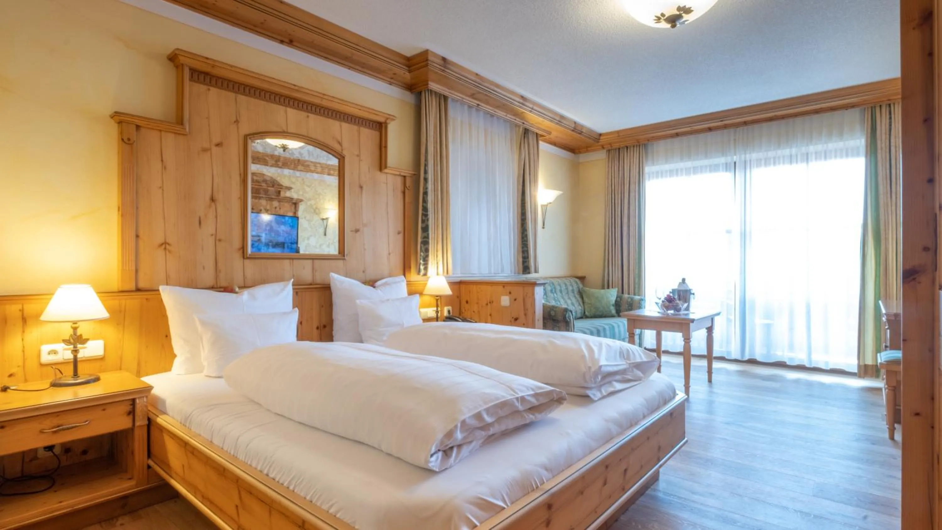 Photo of the whole room, Bed in Natur- & Wellnesshotel Brunner Hof