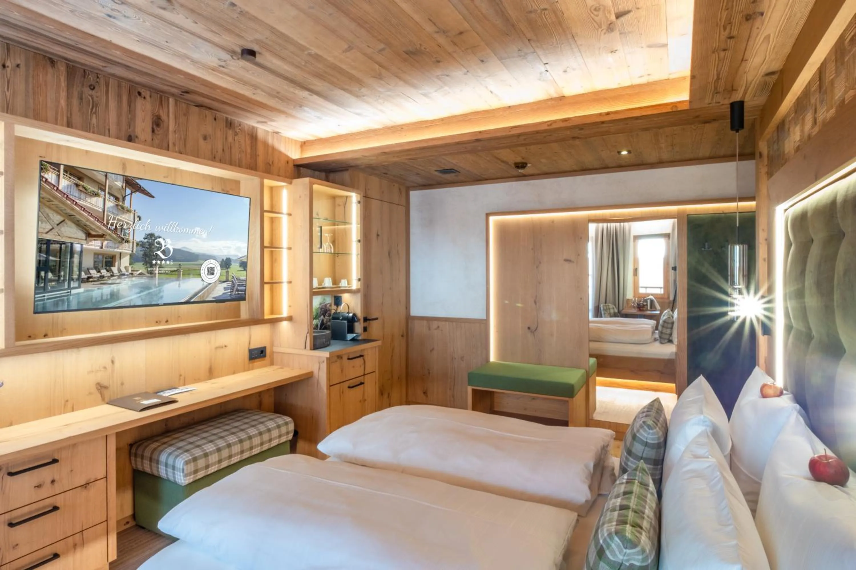 Photo of the whole room, Bed in Natur- & Wellnesshotel Brunner Hof