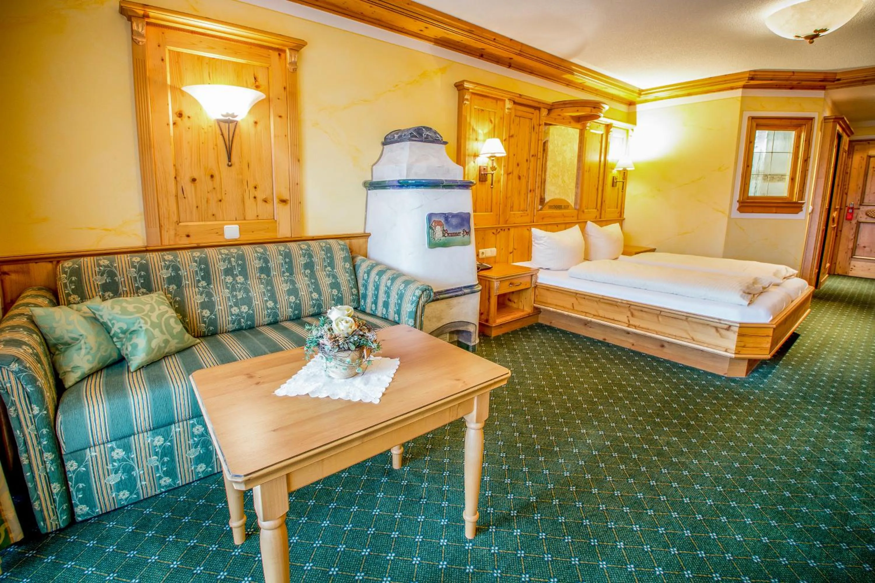 Photo of the whole room, Bed in Natur- & Wellnesshotel Brunner Hof