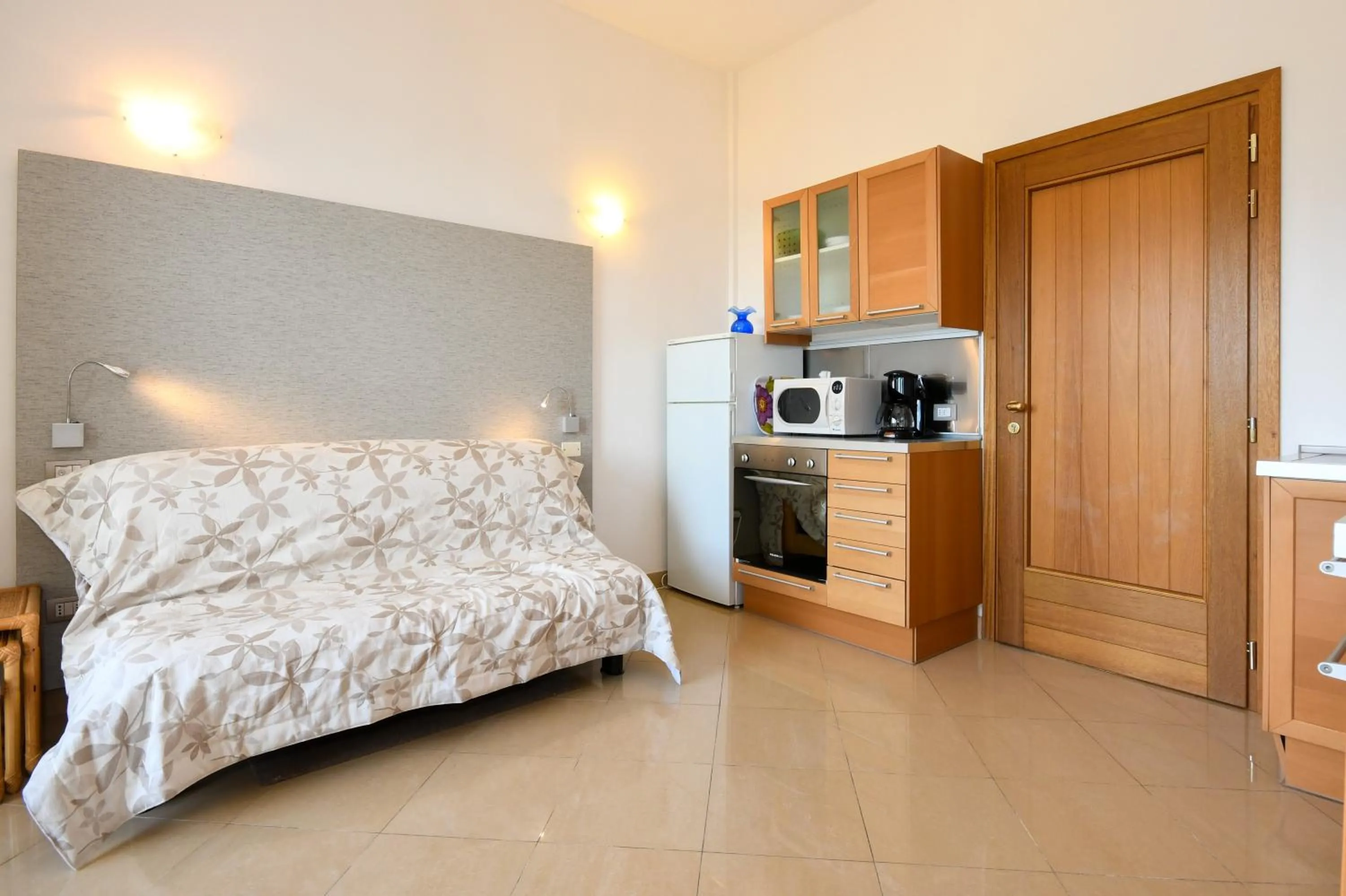 Bed in La Villa Fasano