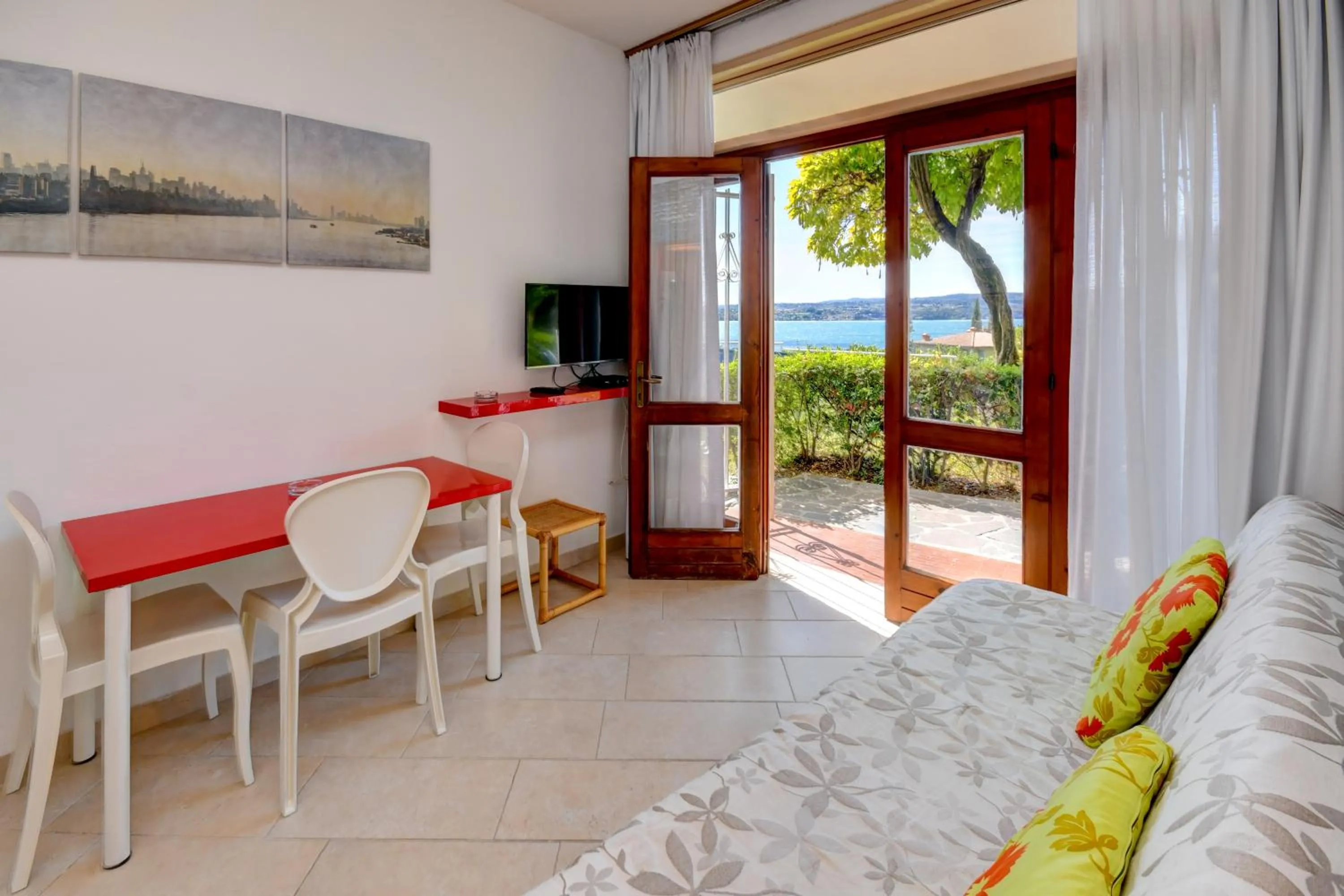 Bed in La Villa Fasano