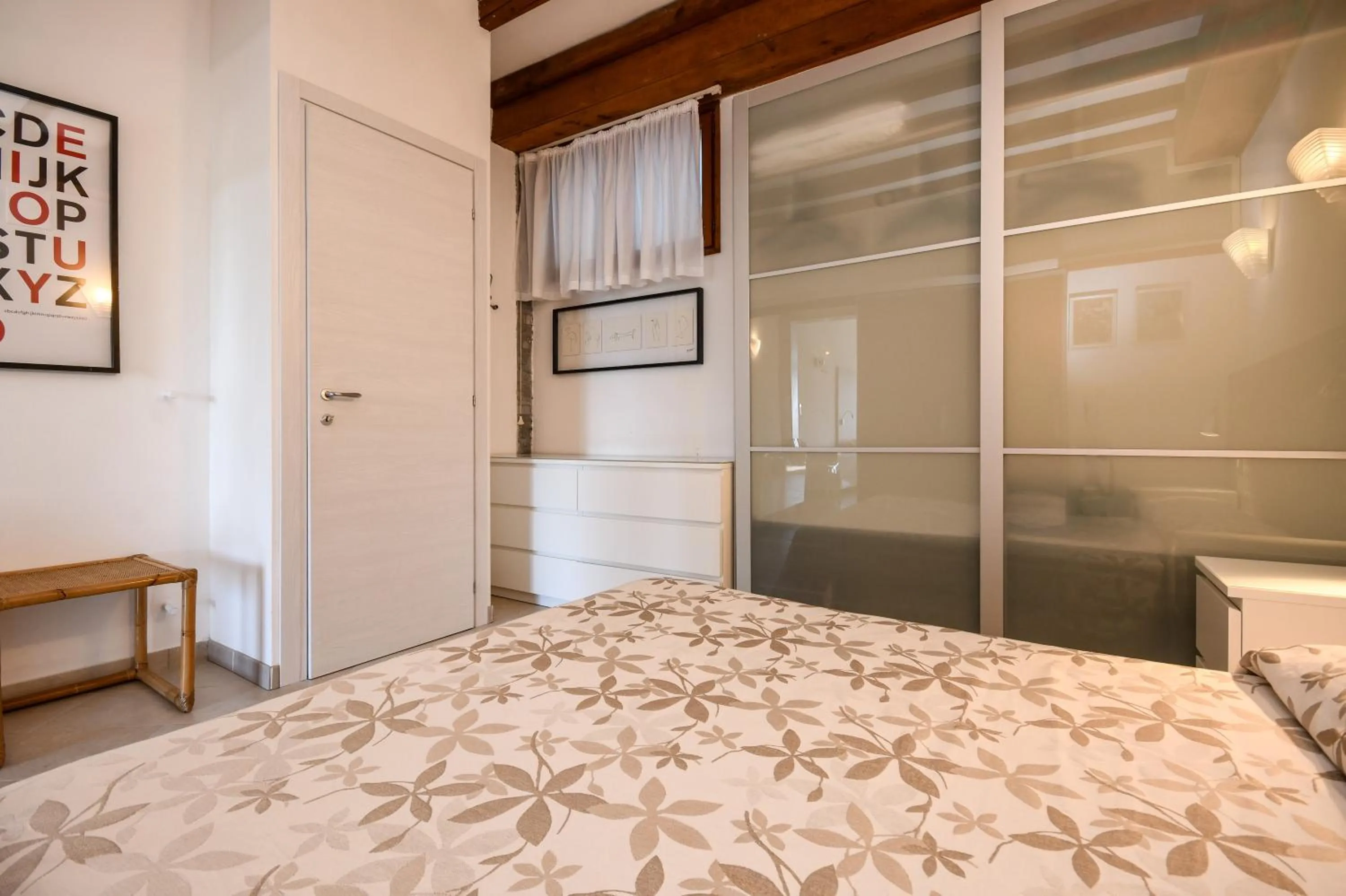 Bed in La Villa Fasano