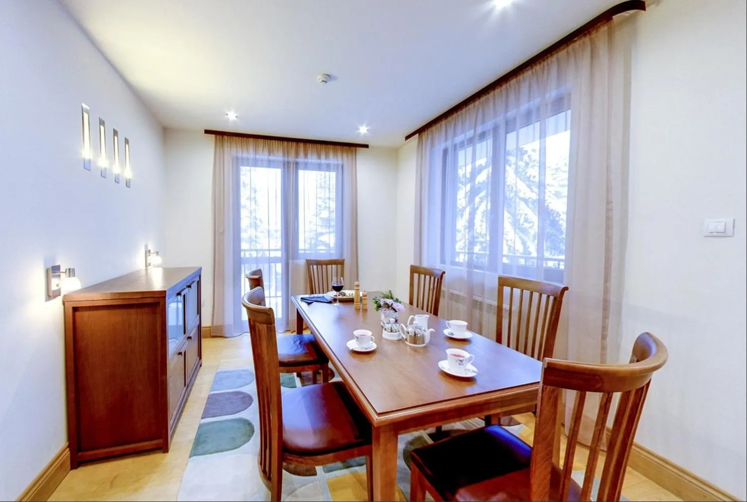 Living room in The Lodge Hotel