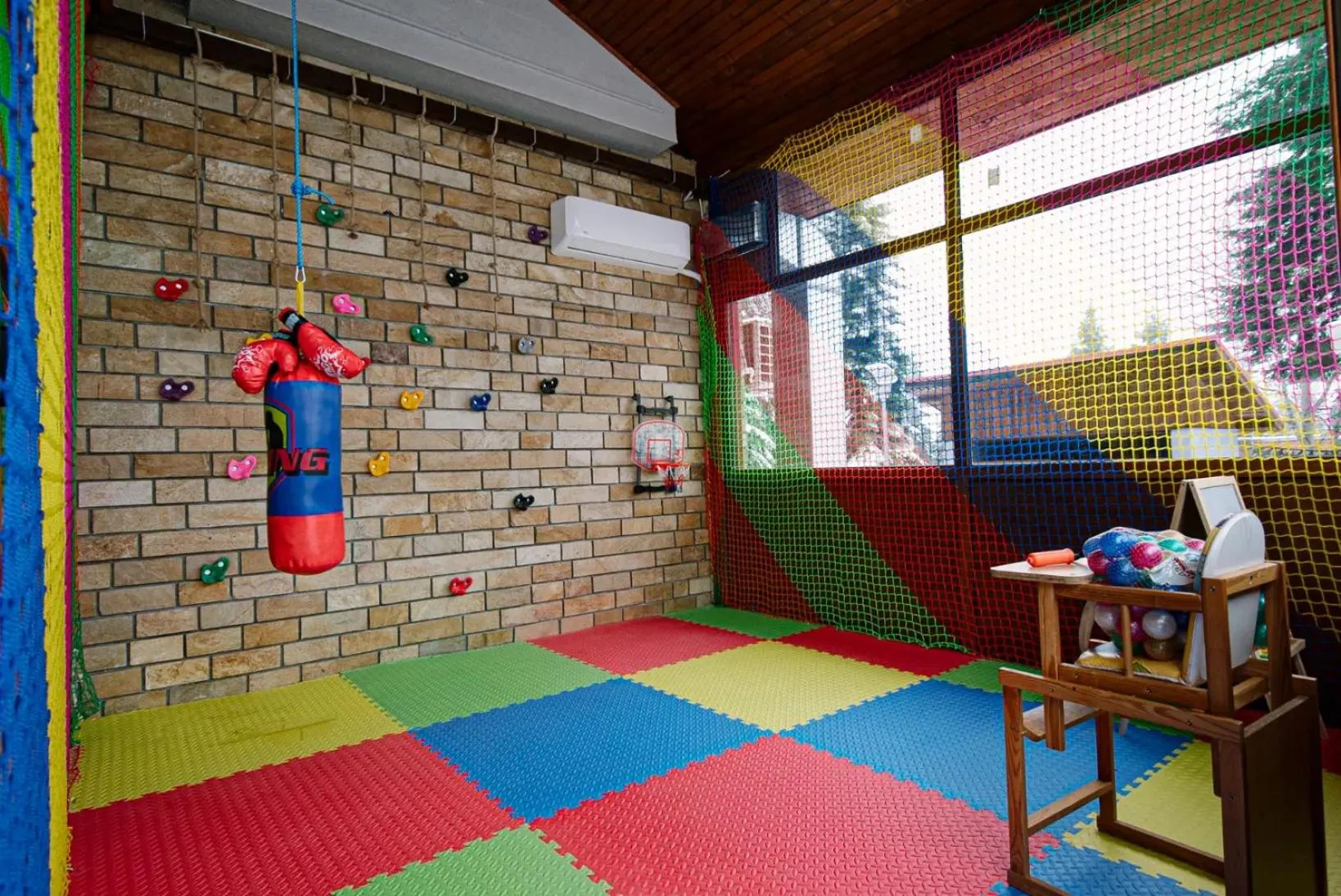 Children play ground in The Lodge Hotel