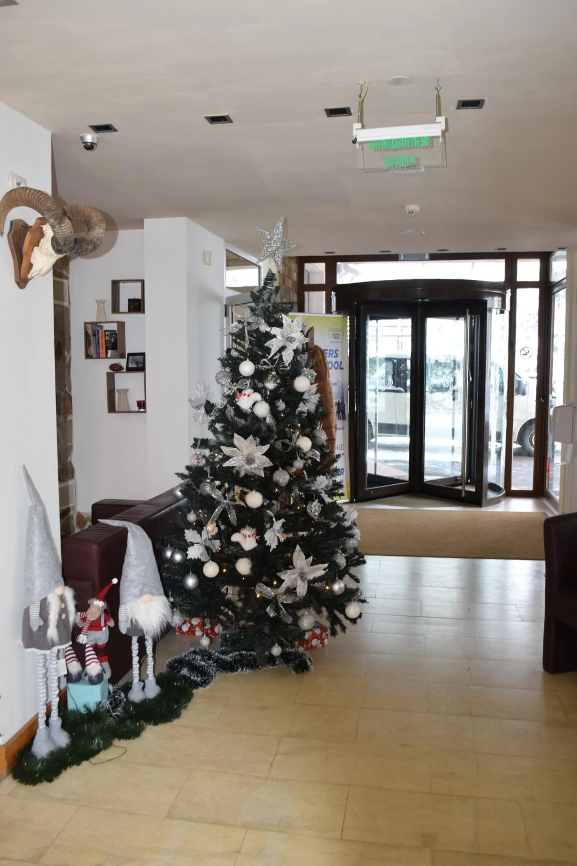 Lobby or reception in The Lodge Hotel