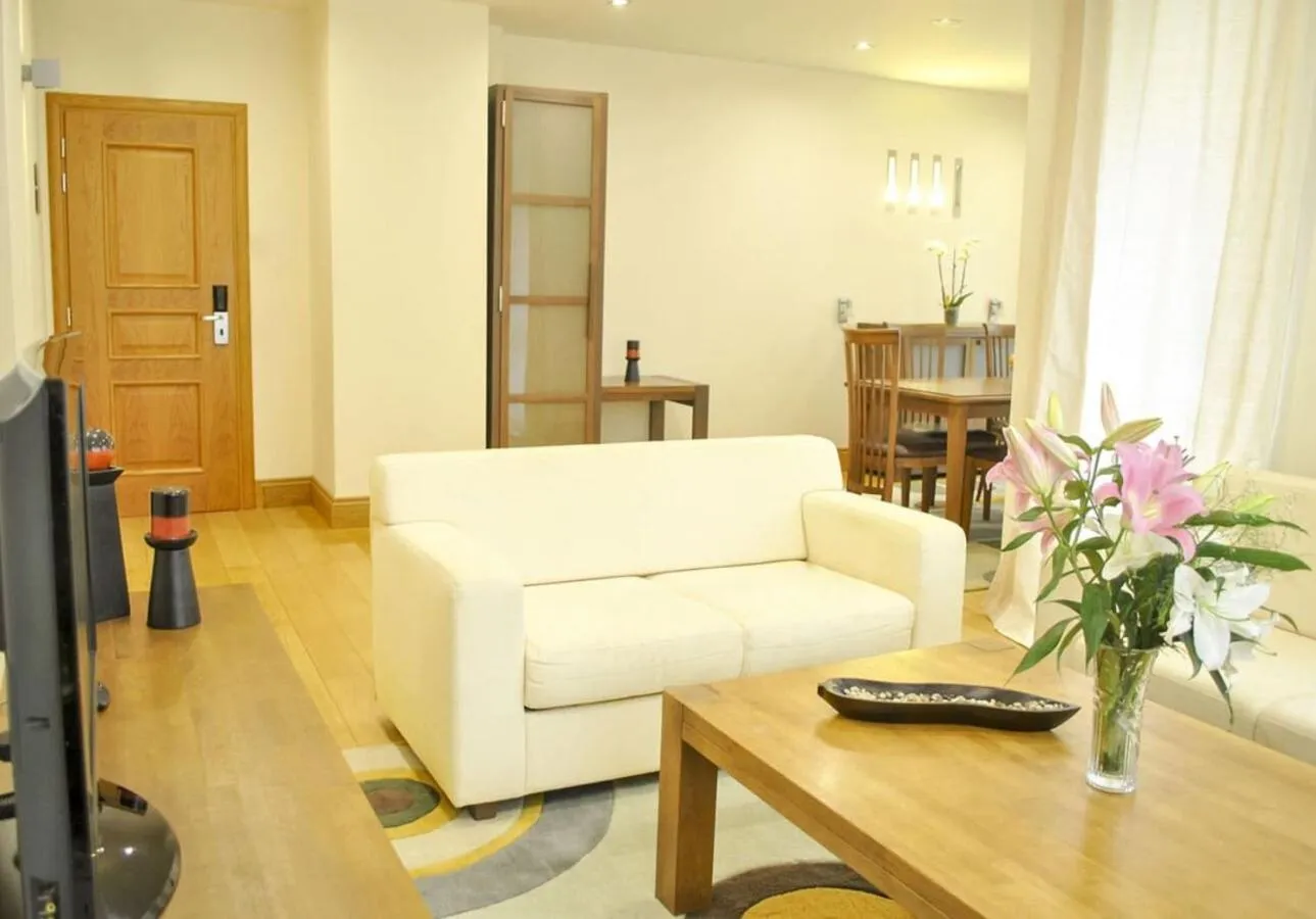 Living room in The Lodge Hotel