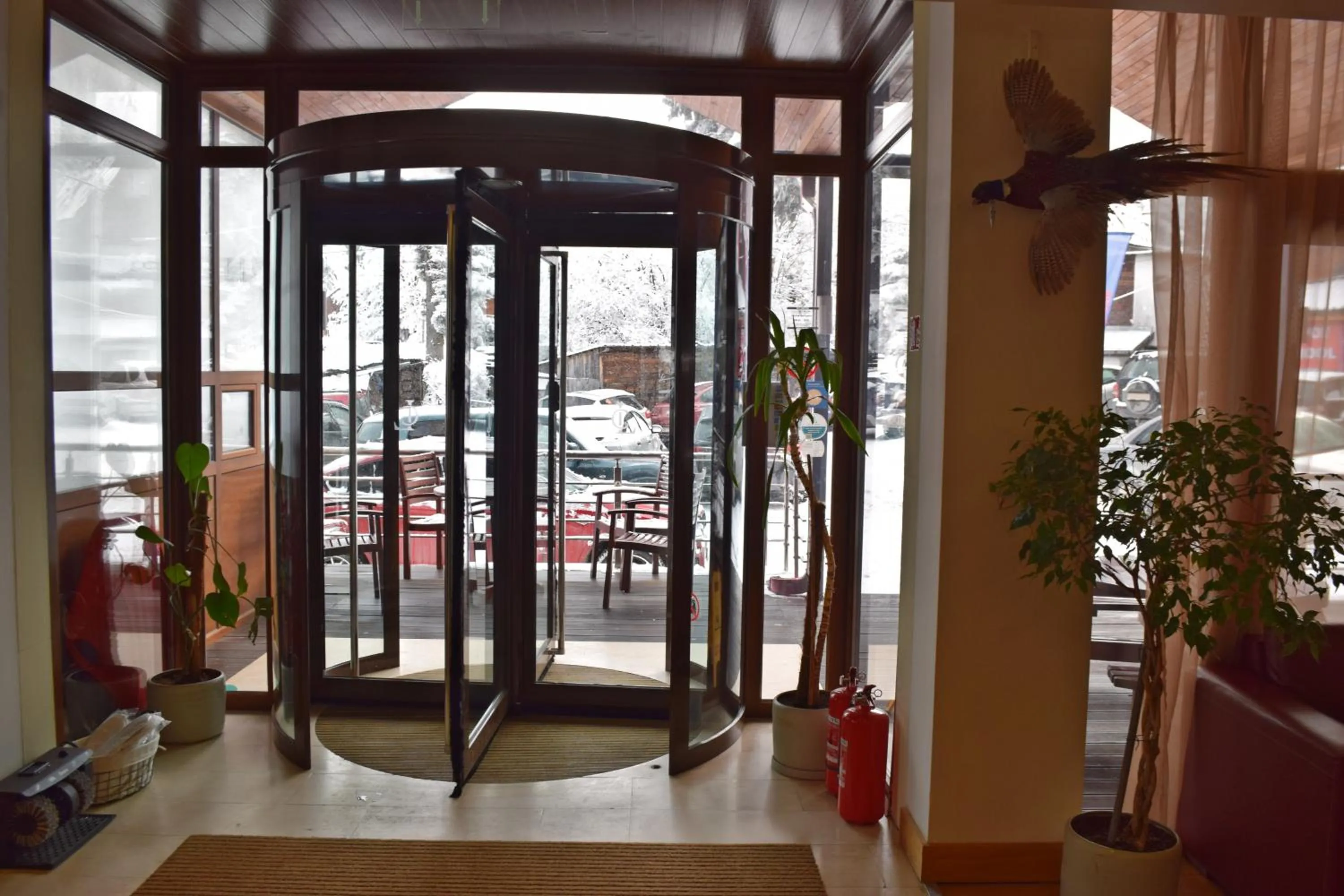 Facade/entrance in The Lodge Hotel