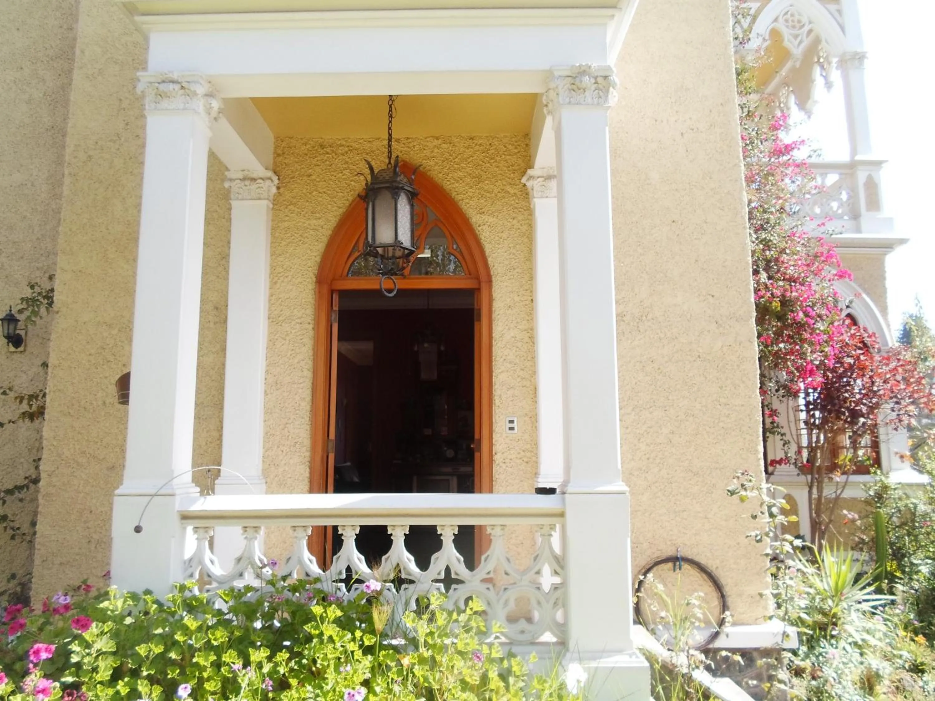 Decorative detail in Posada El Castillo
